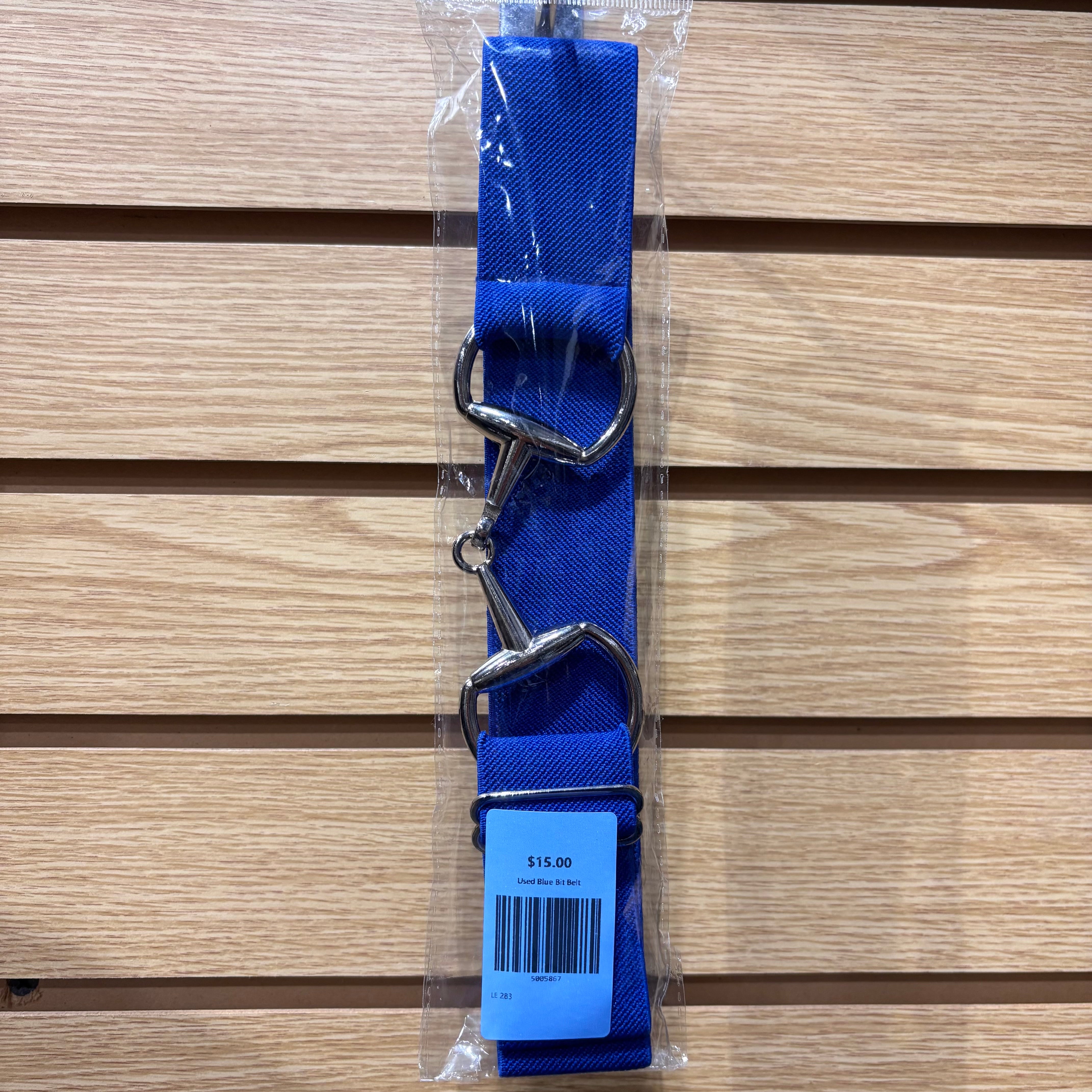 Used Blue Bit Belt