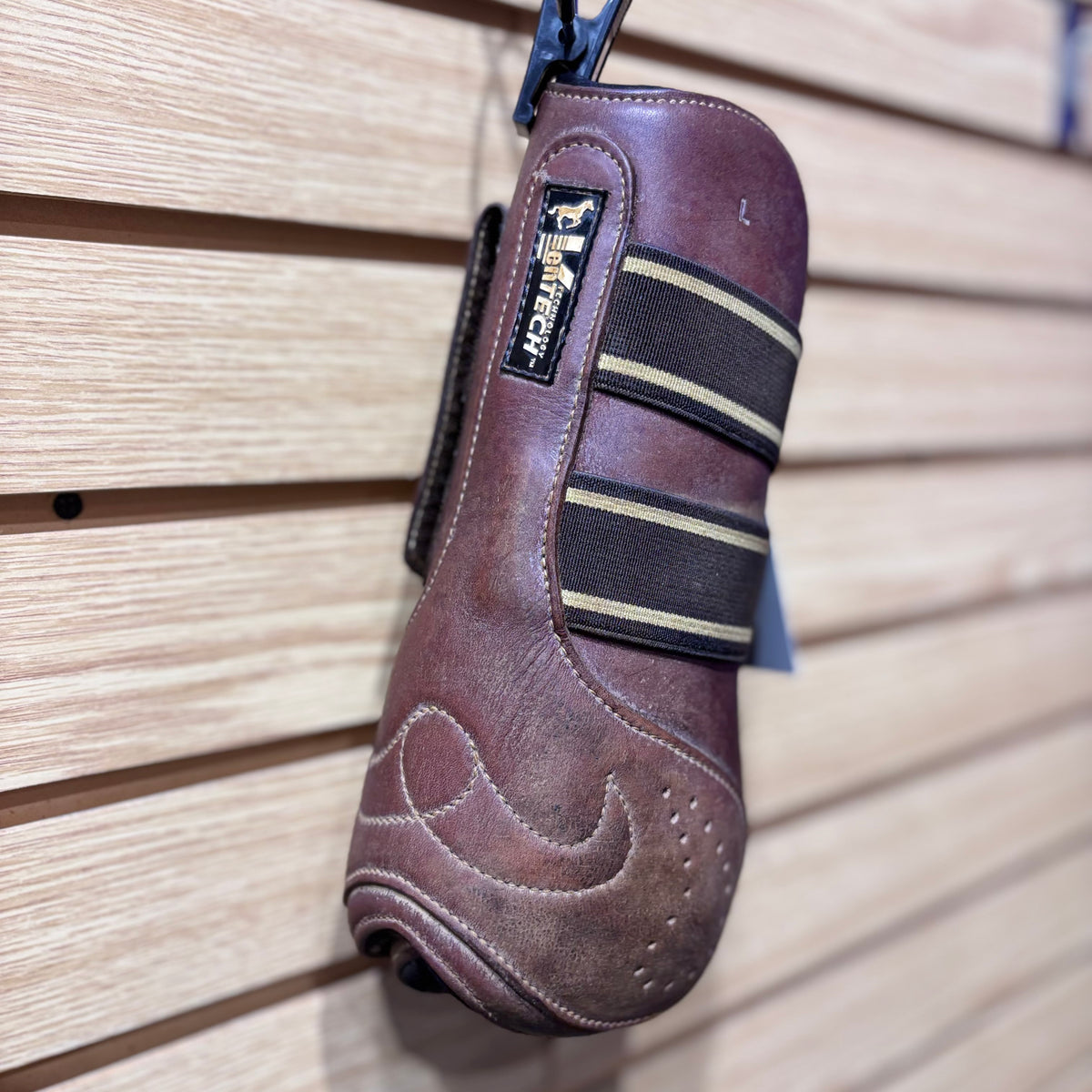 Used Large Brown Professionals Choice Ventech Leather Tendon Boots