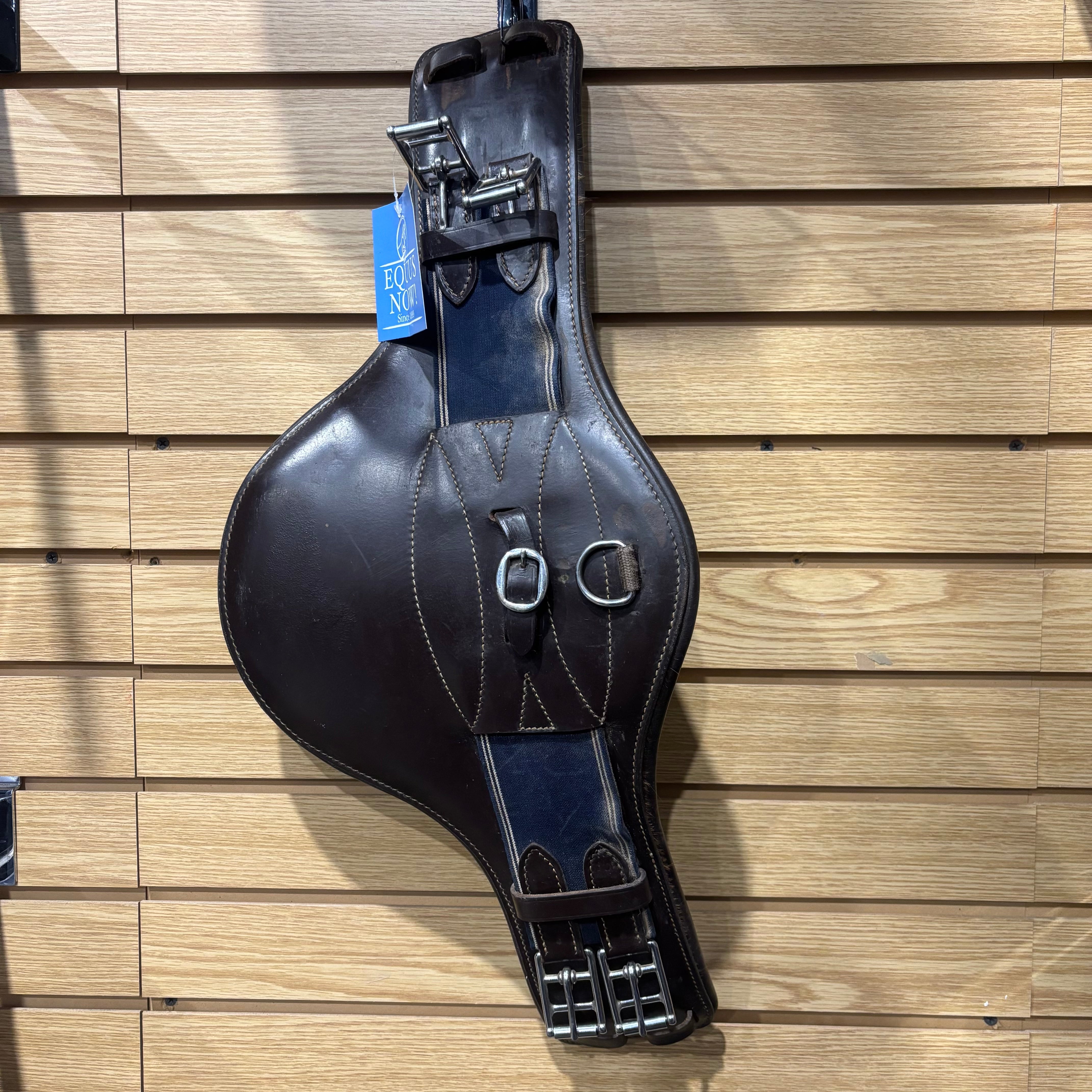 Used Nunnfiner Leather Dressage Girth