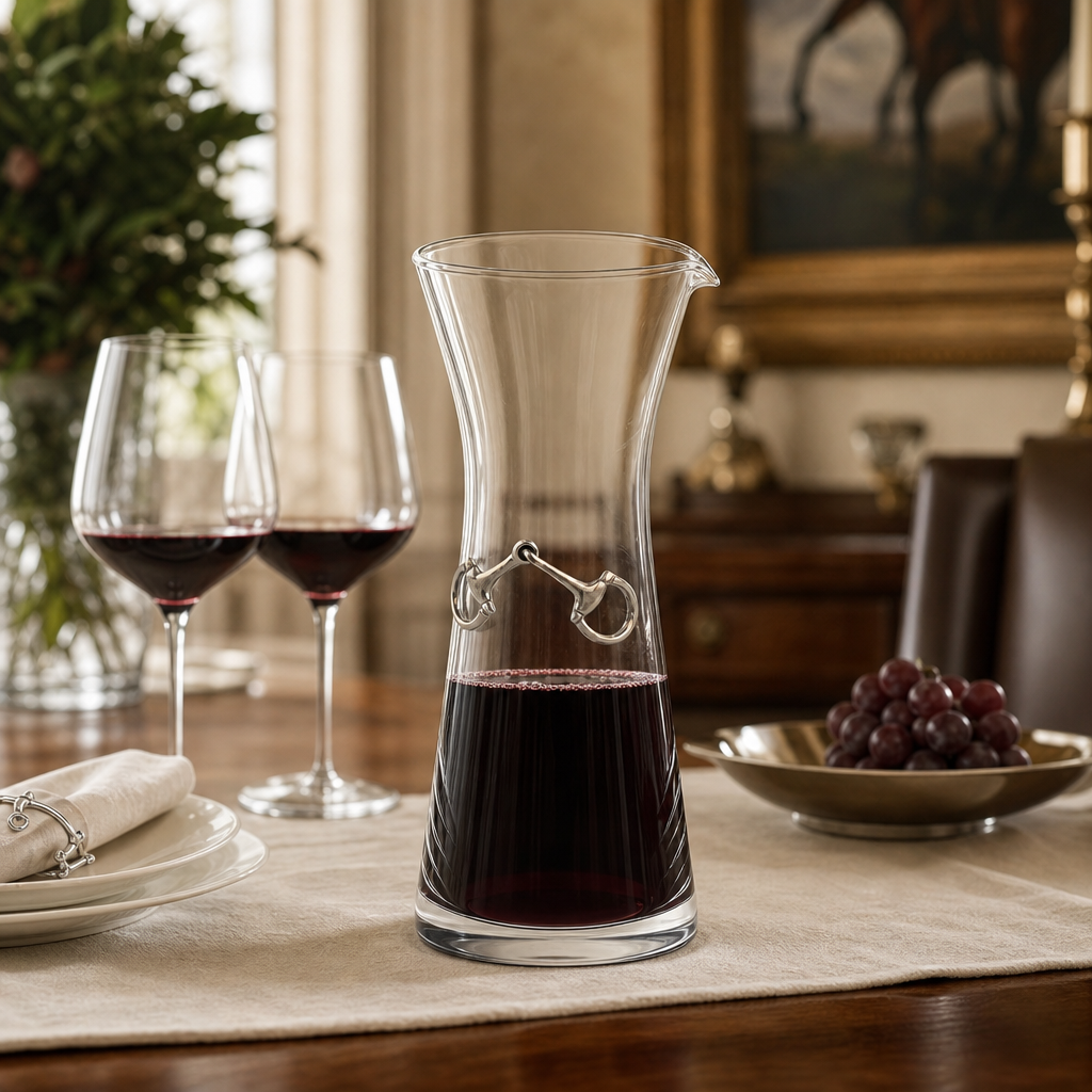 Equestrian Bit Wine Carafe