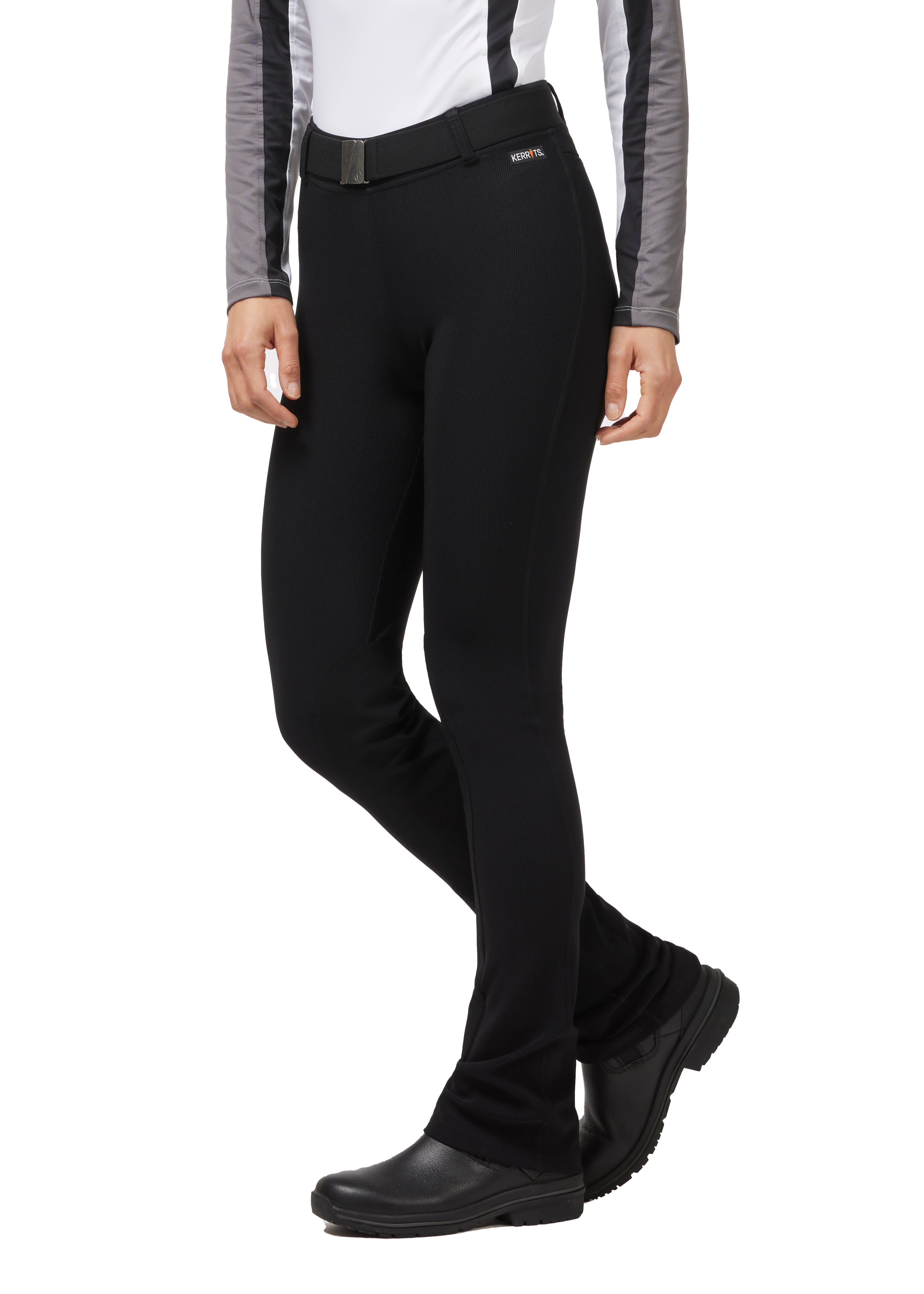 Kerrits Micro Extended Patch Knee Patch Bootcut Tights