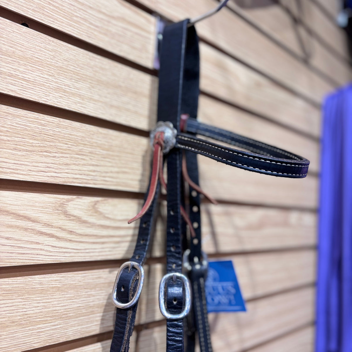 Used Horse Black Western Style Side Pull