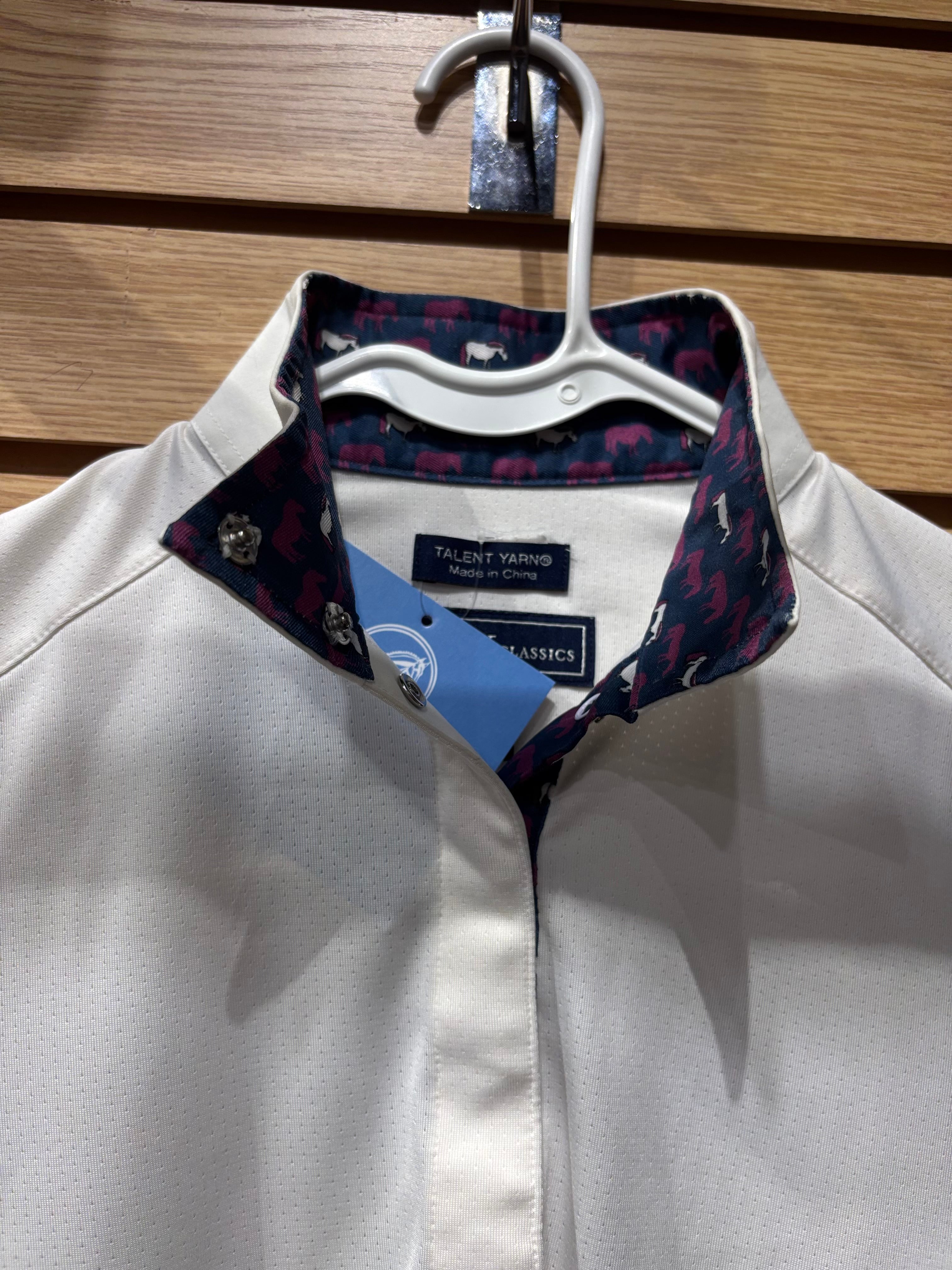 Used XS White Essex Classics Show Shirt