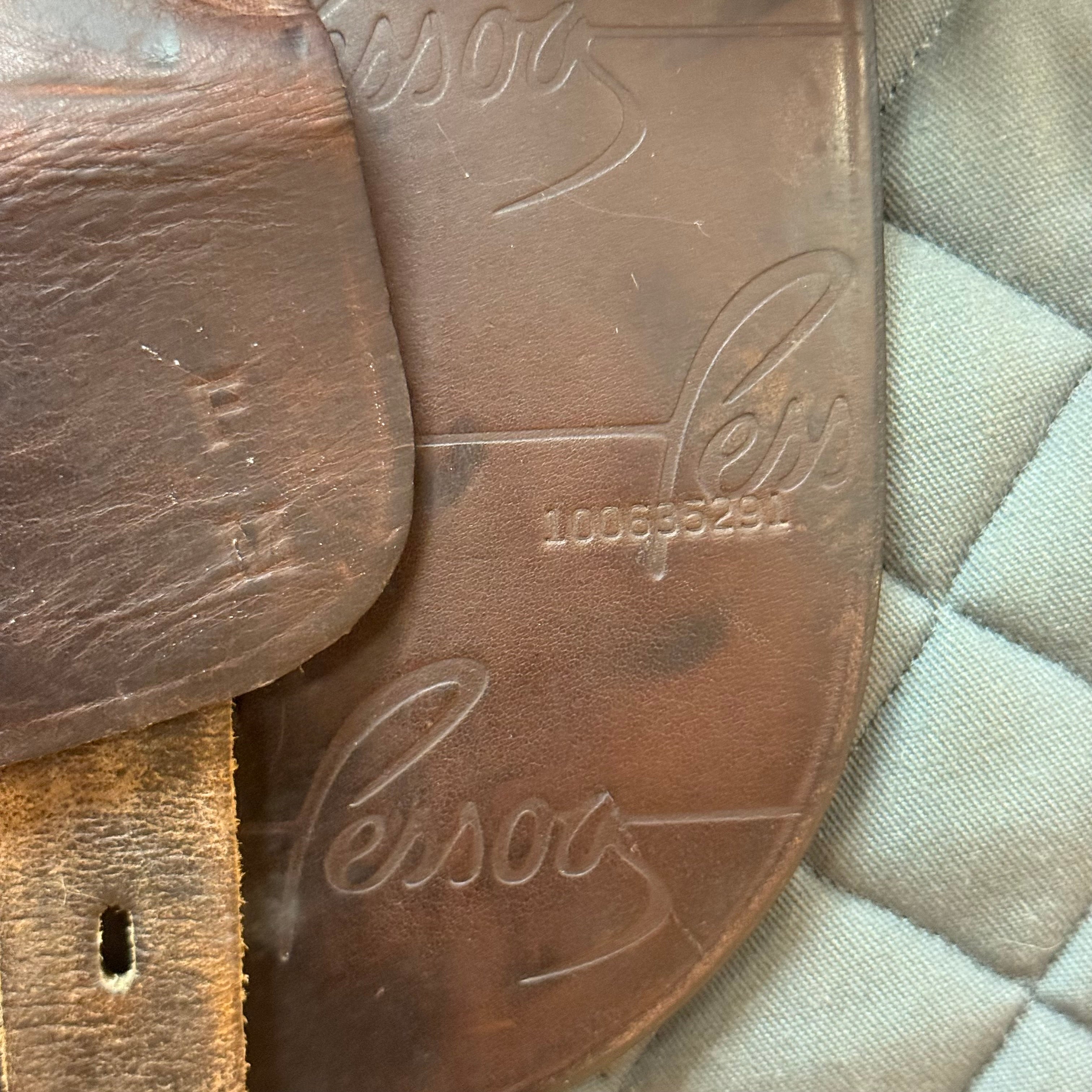 Used Pessoa Gen X Jump Saddle 17" Adjustable Tree