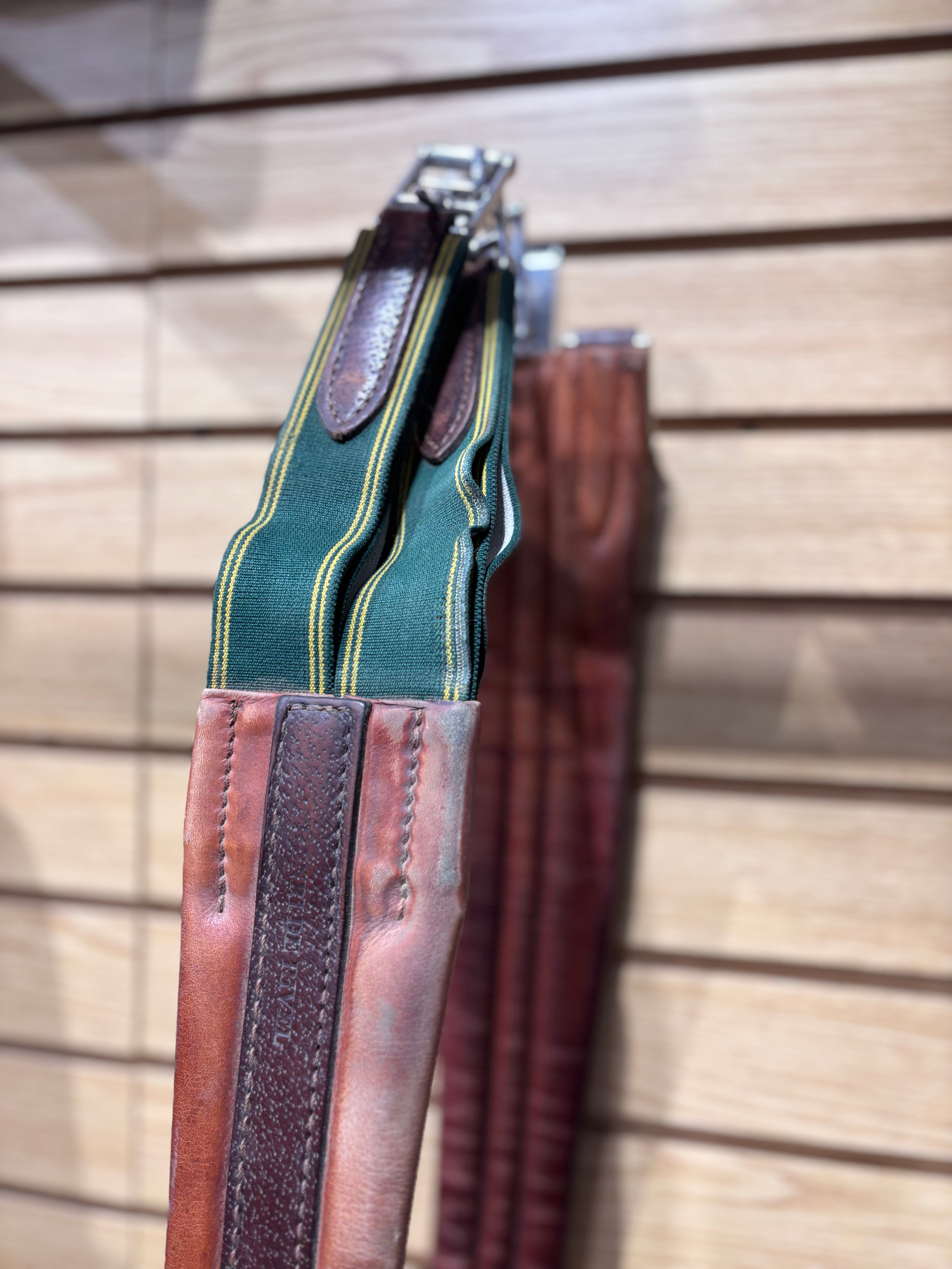 Used 56 Chestnut Leather Girth