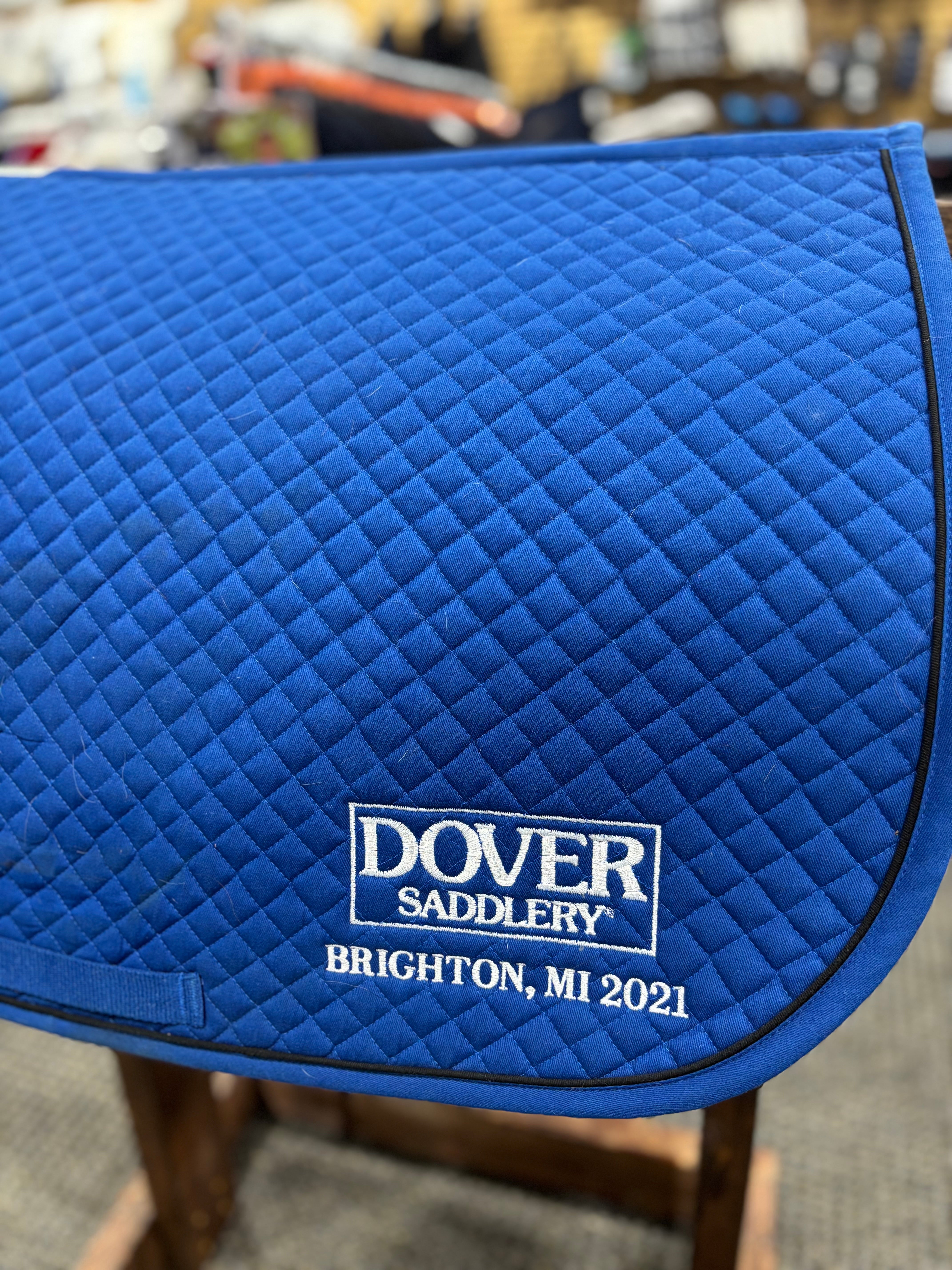 Used Blue Jump Saddle Pad