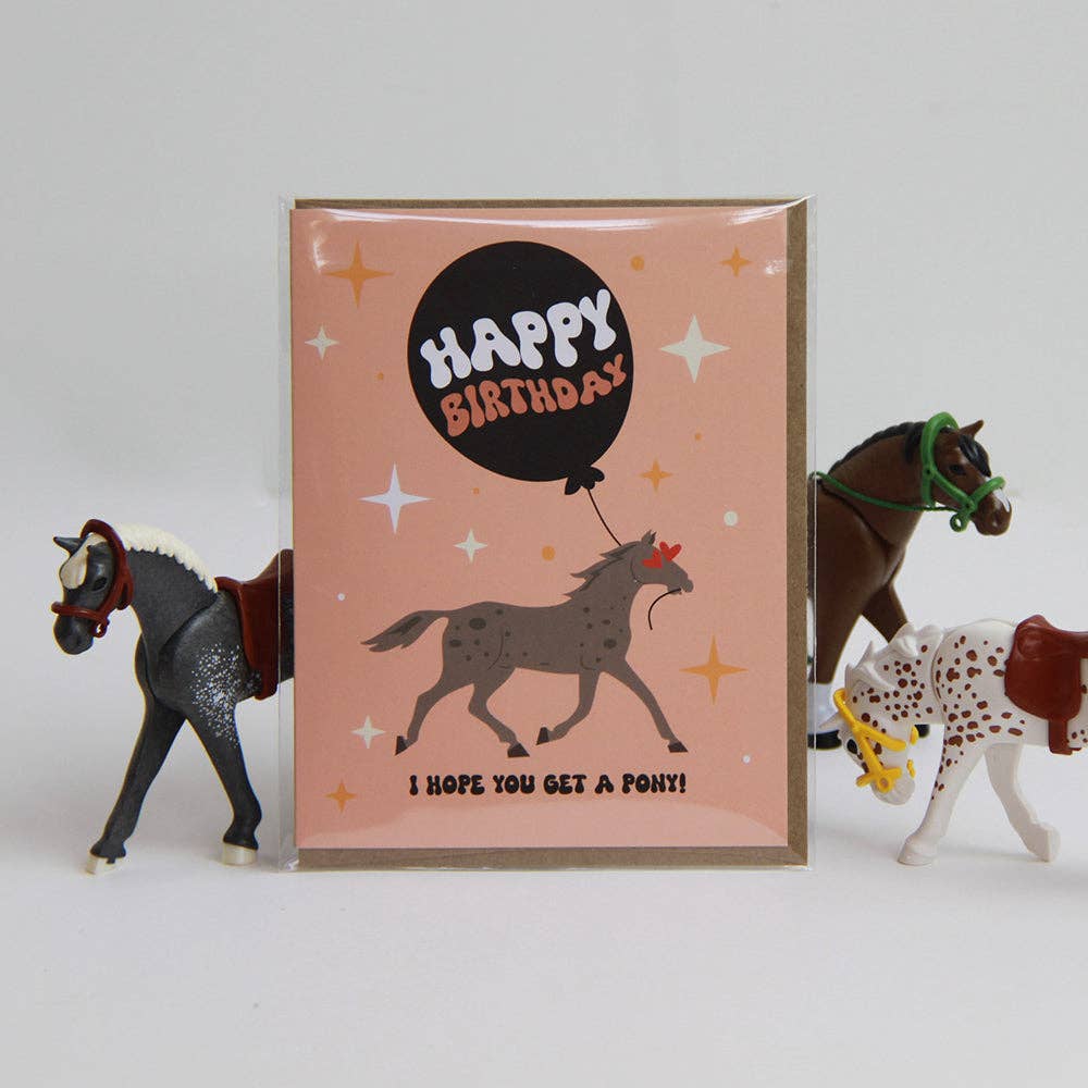 Hunt Seat Paper Co. - Birthday Wish Card