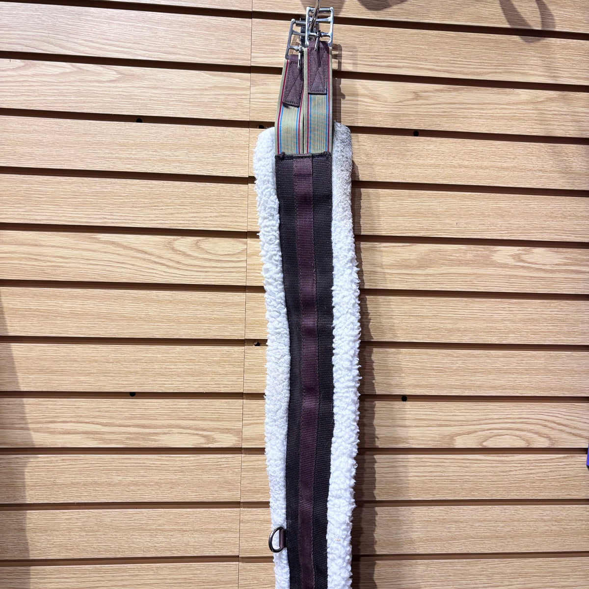 Used 58" Brown HFP Fleece Girth