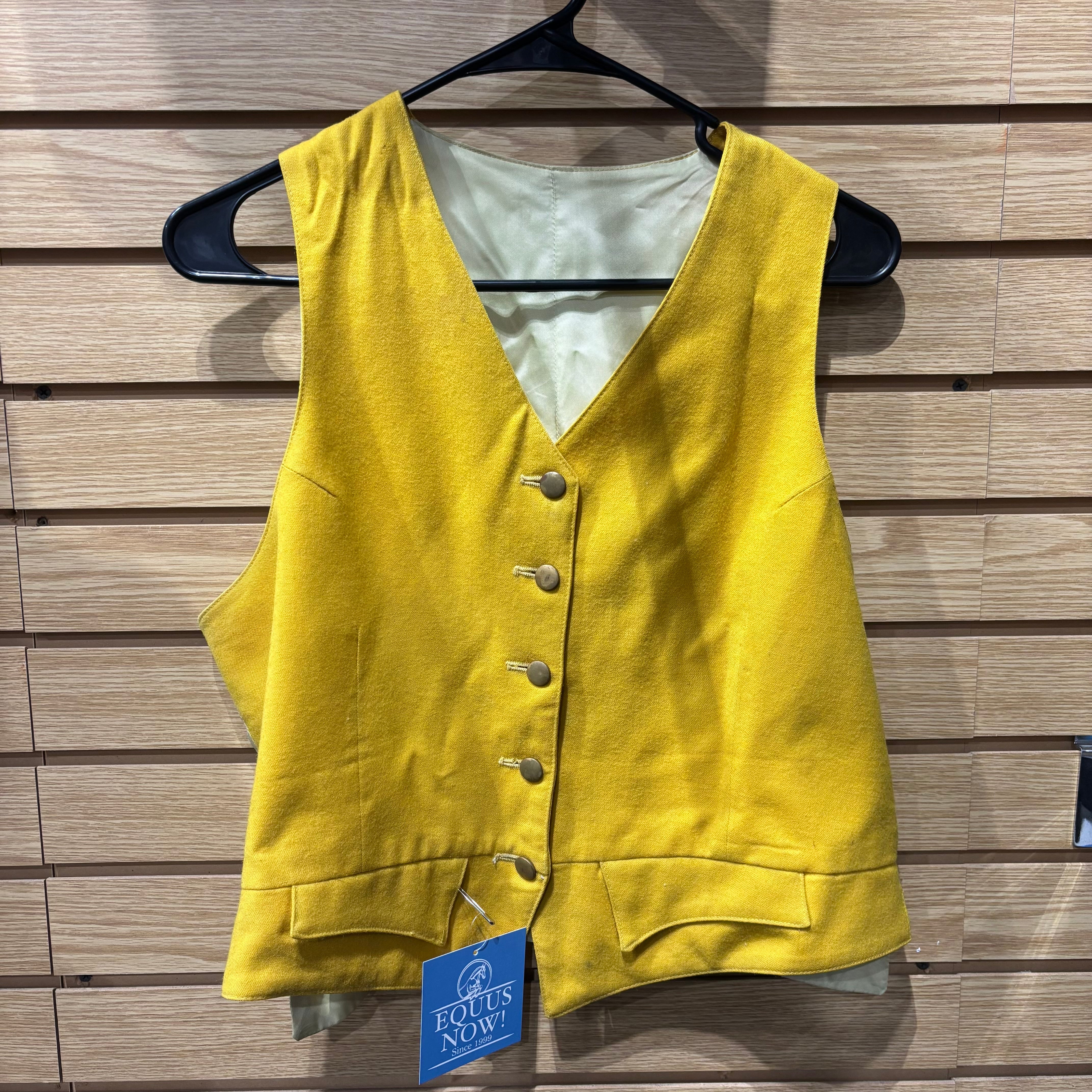 Used Tailored Sportsman Size 18 Yellow Hunt Vest