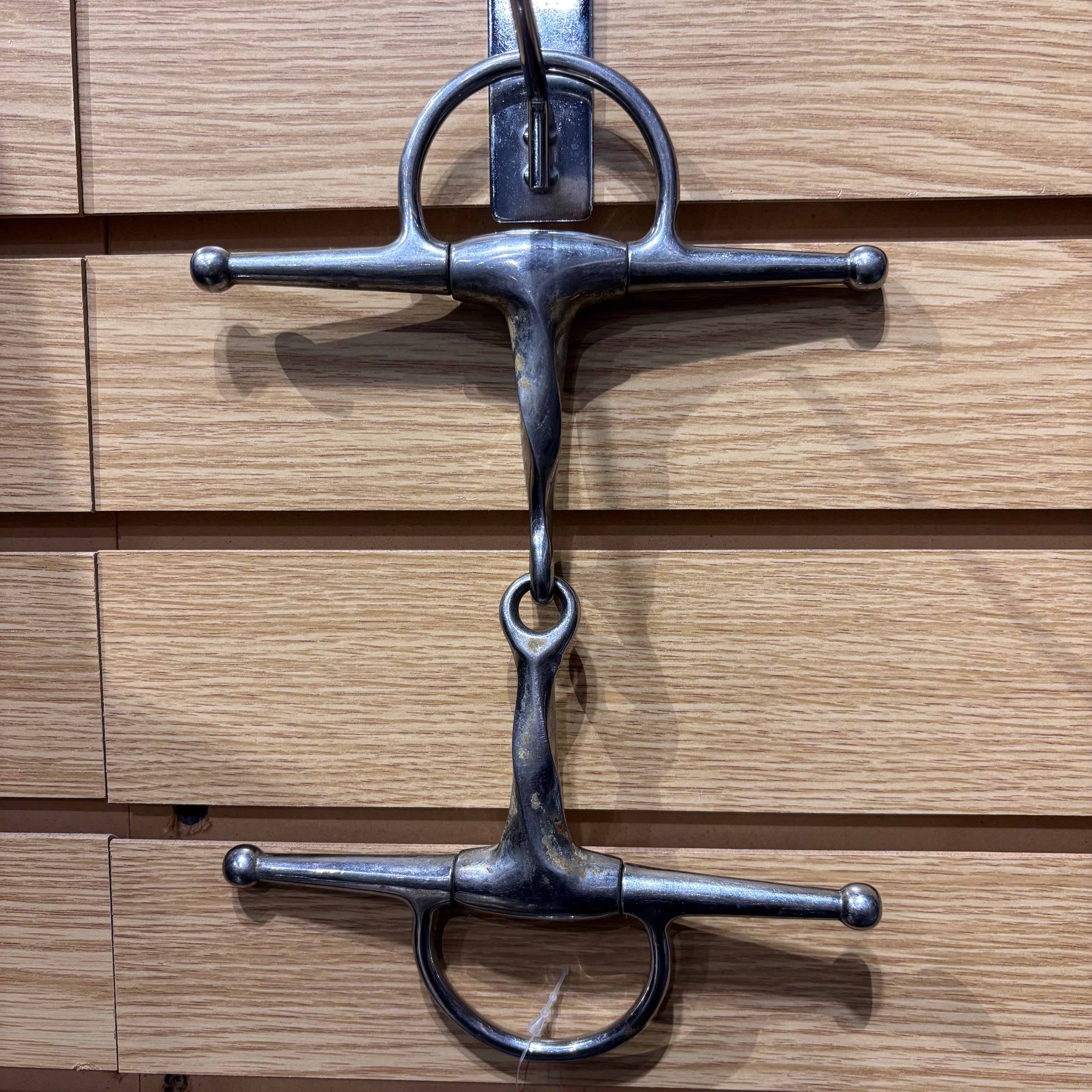 Used 5.25" Slow Twist Full Cheek Snaffle Bit