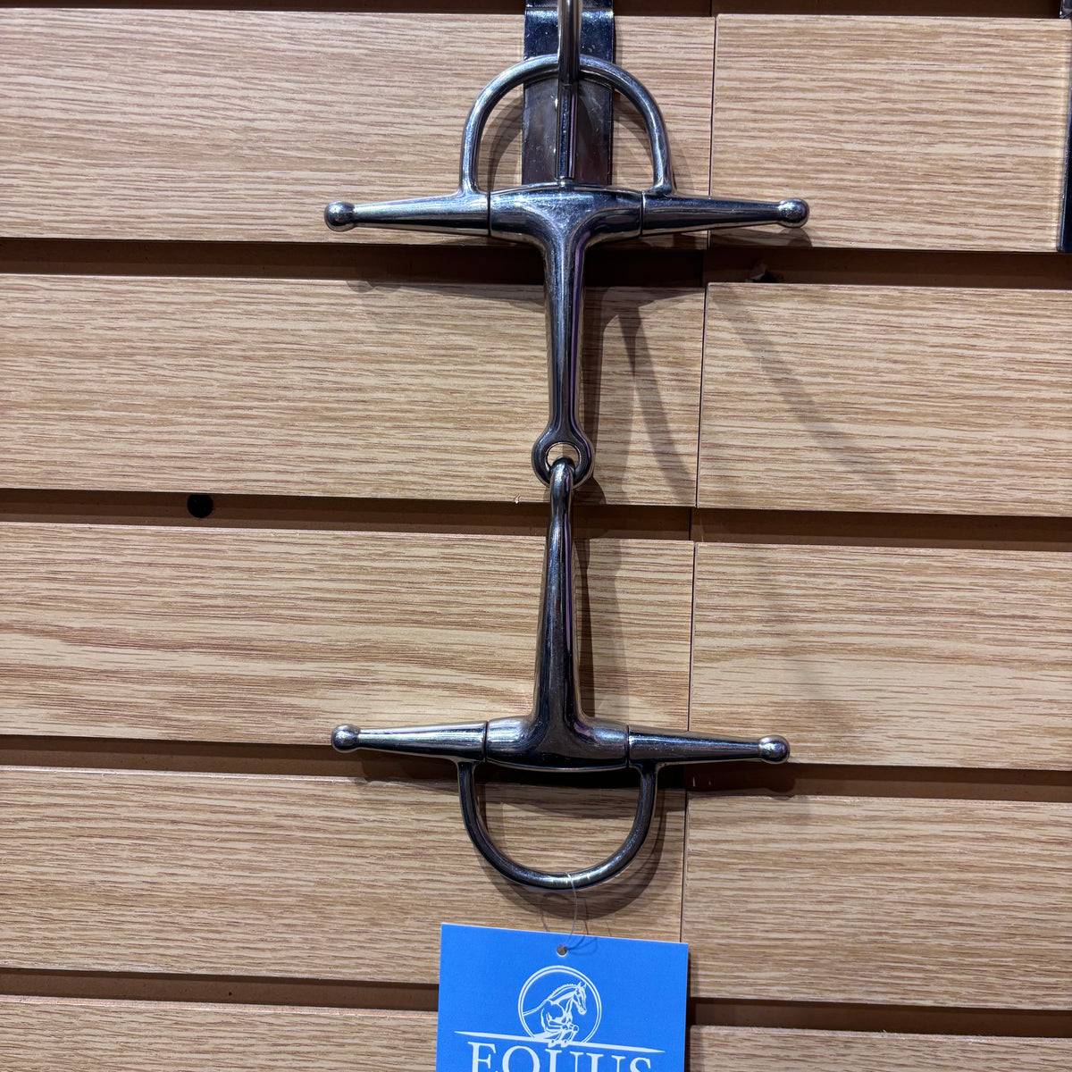Used 5.25" Korsteel 5.25" Single Jointed Full Cheek Snaffle