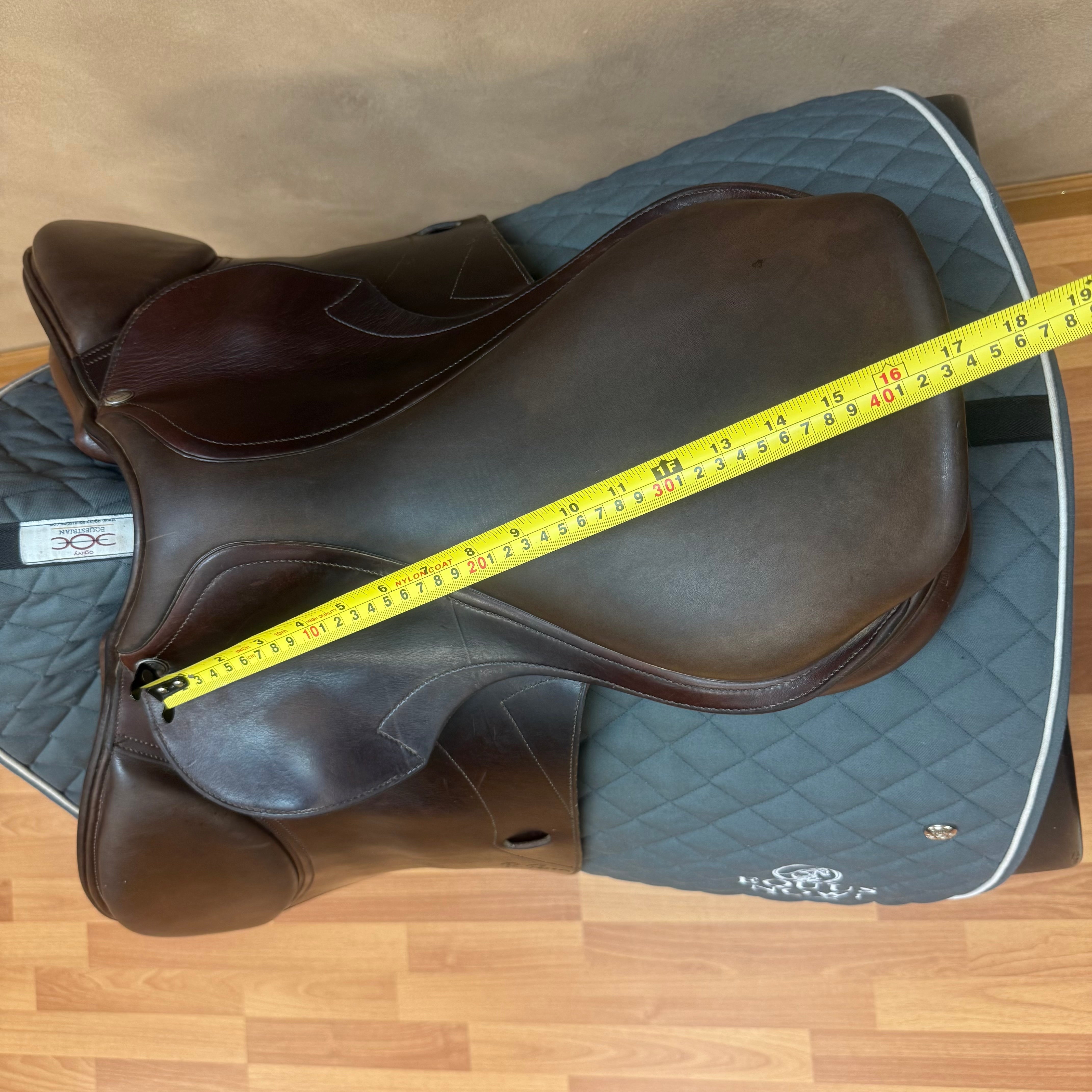 Used Pessoa Gen X Jump Saddle 17" Adjustable Tree