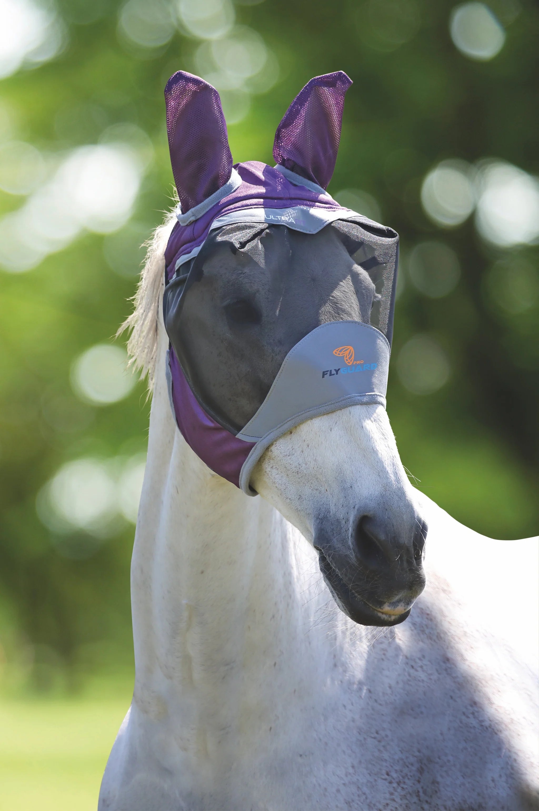 SALE Shires FlyGuard Pro Deluxe Fly Mask With Ears
