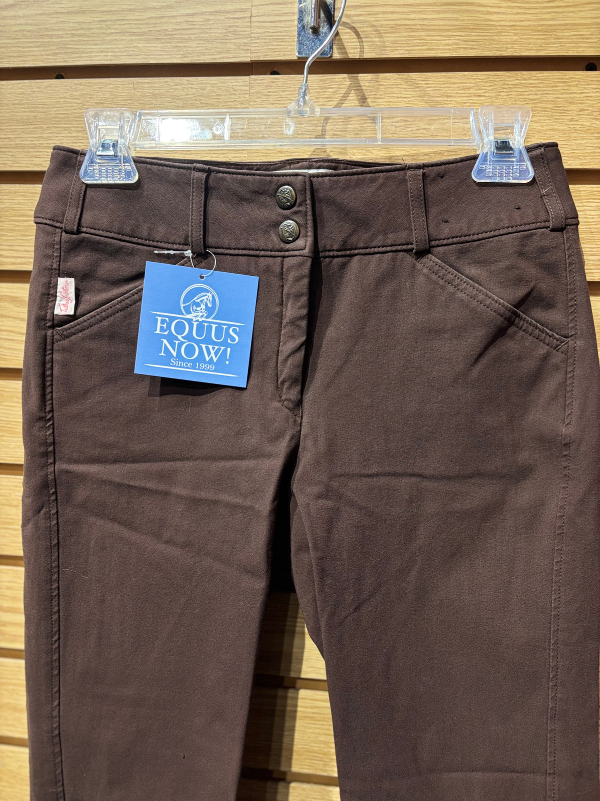 Used 26 Brown Tailored Sportsman Knee Patch Breeches