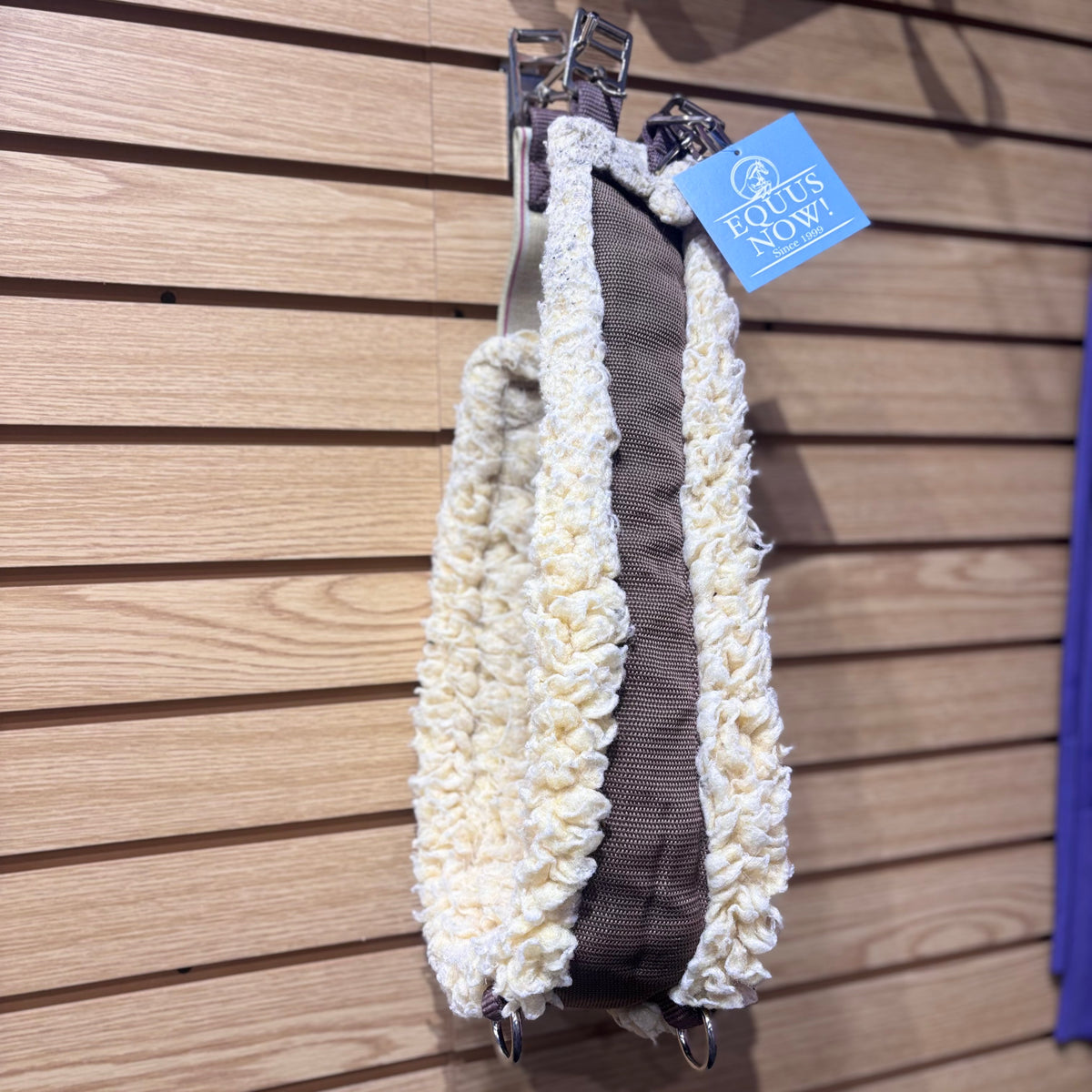 Used 46" Brown Fleece Girth