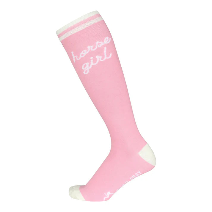Dapplebay Horse Girl Knit Boot Socks
