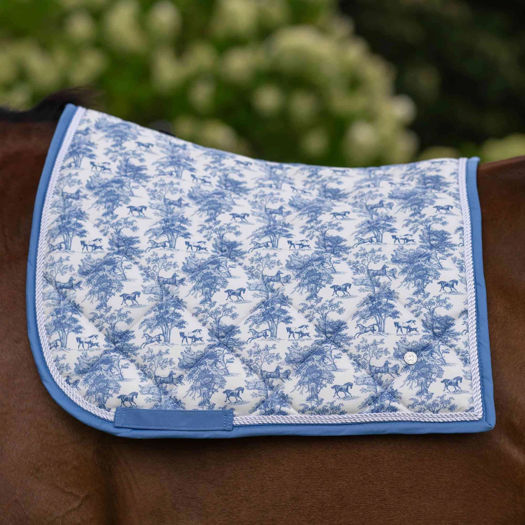 Dapplebay Equestrian Toile Dressage Saddle Pad