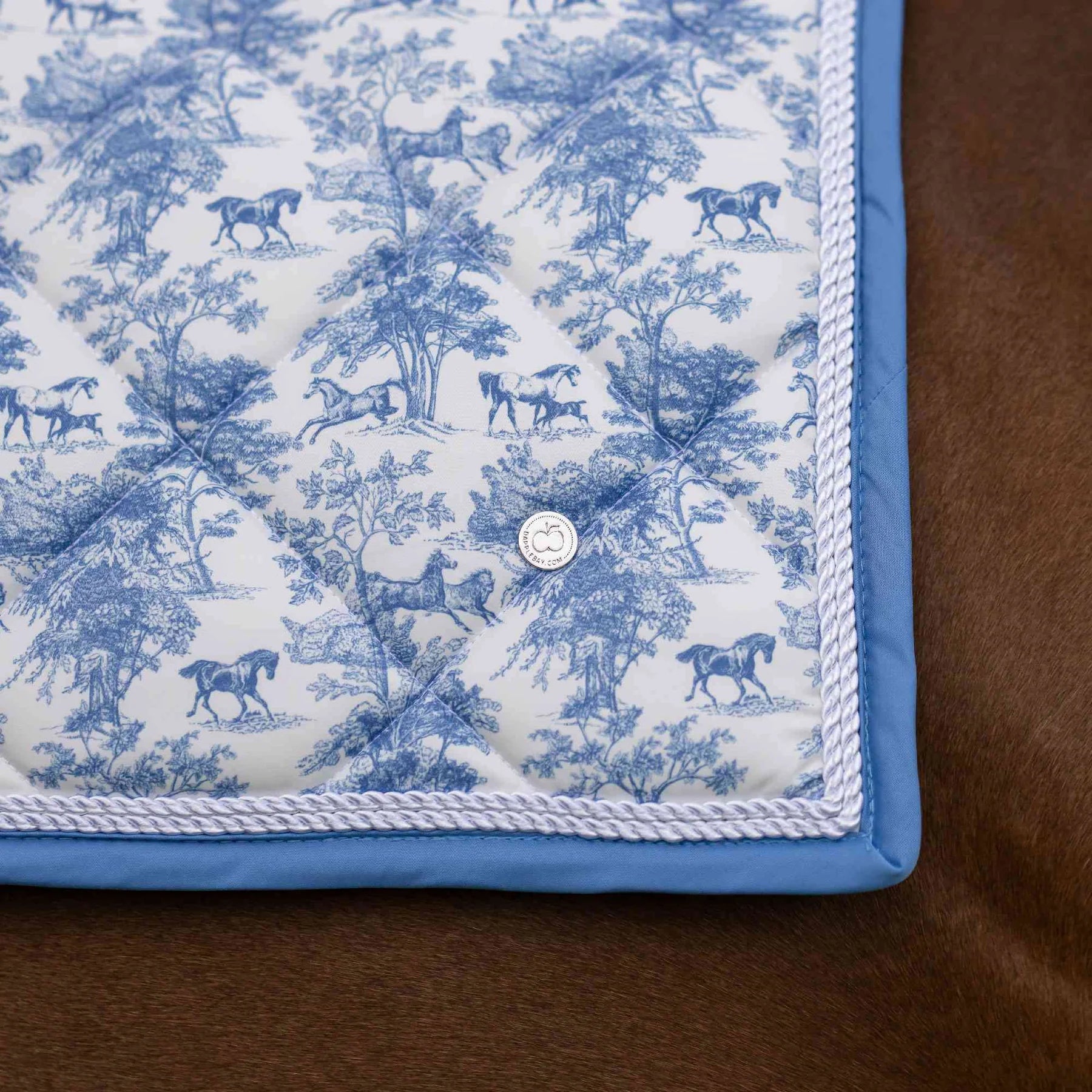 Dapplebay Equestrian Toile Dressage Saddle Pad