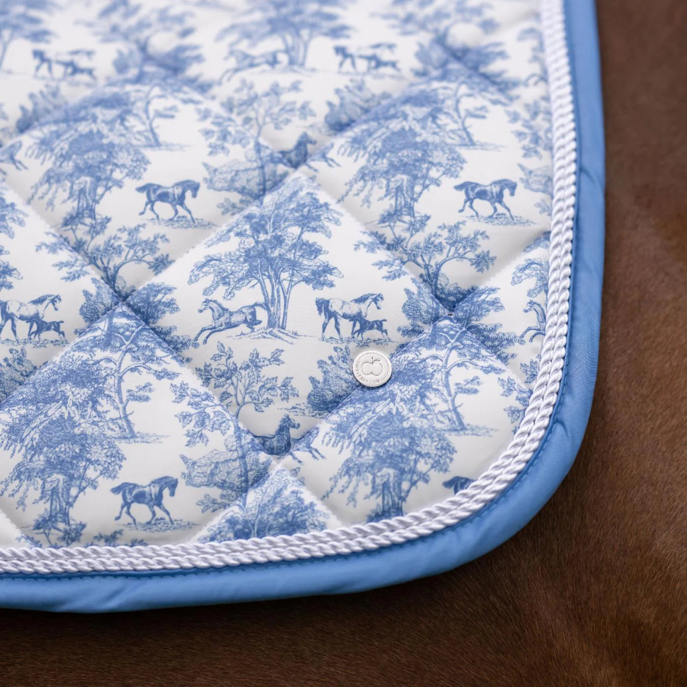 Dapplebay Equestrian Toile Jump Saddle Pad