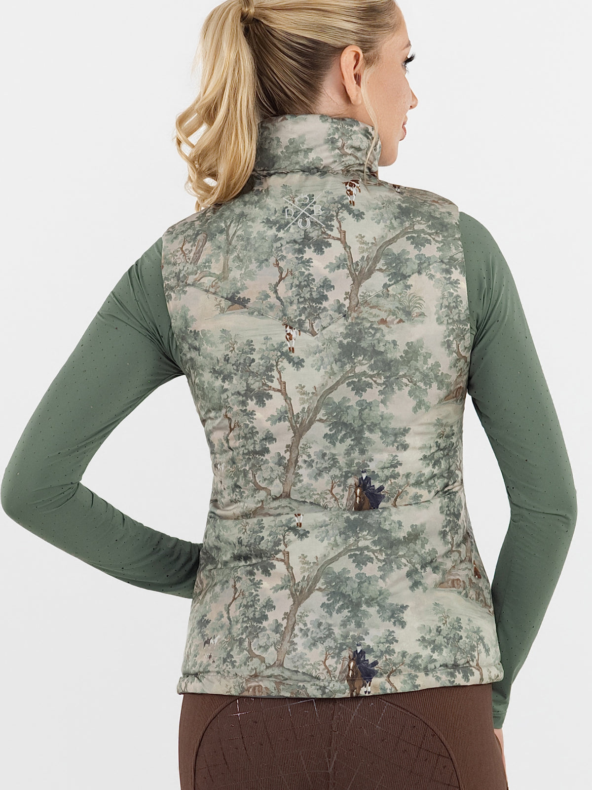 Dapplebay Quilted Reversible Vest Graphite