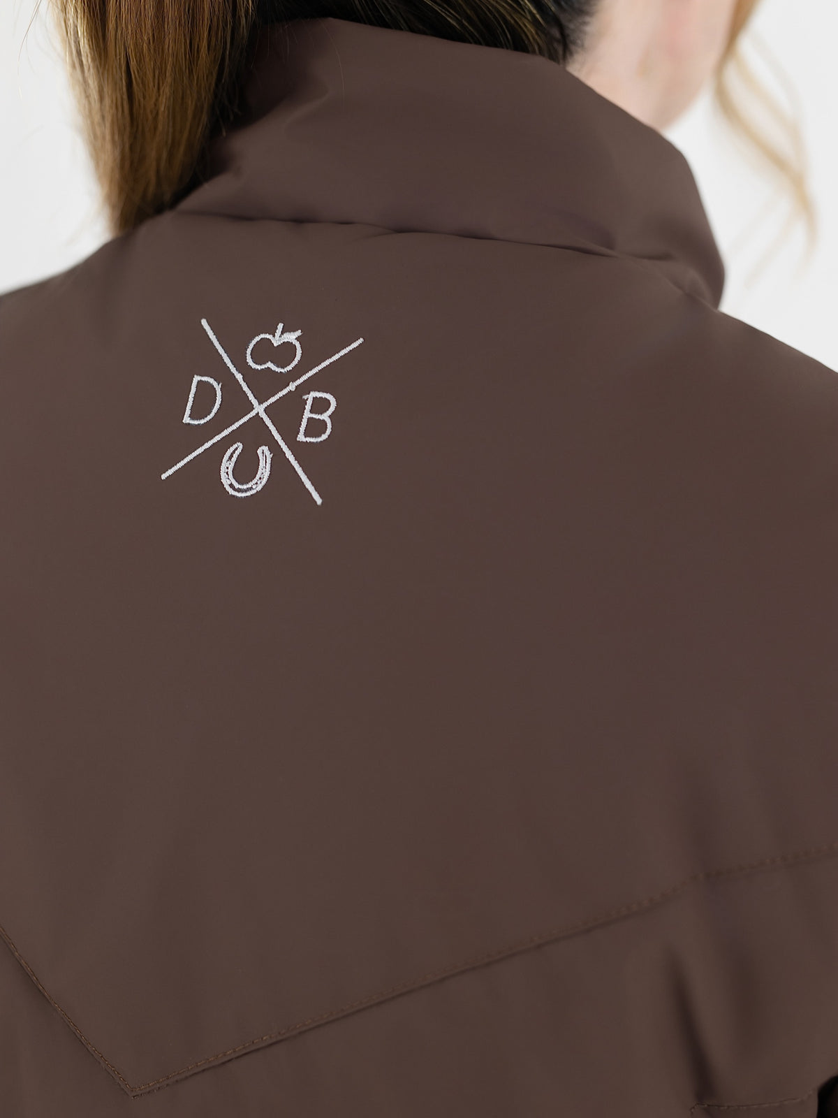 Dapplebay Quilted Reversible Vest Chocolate