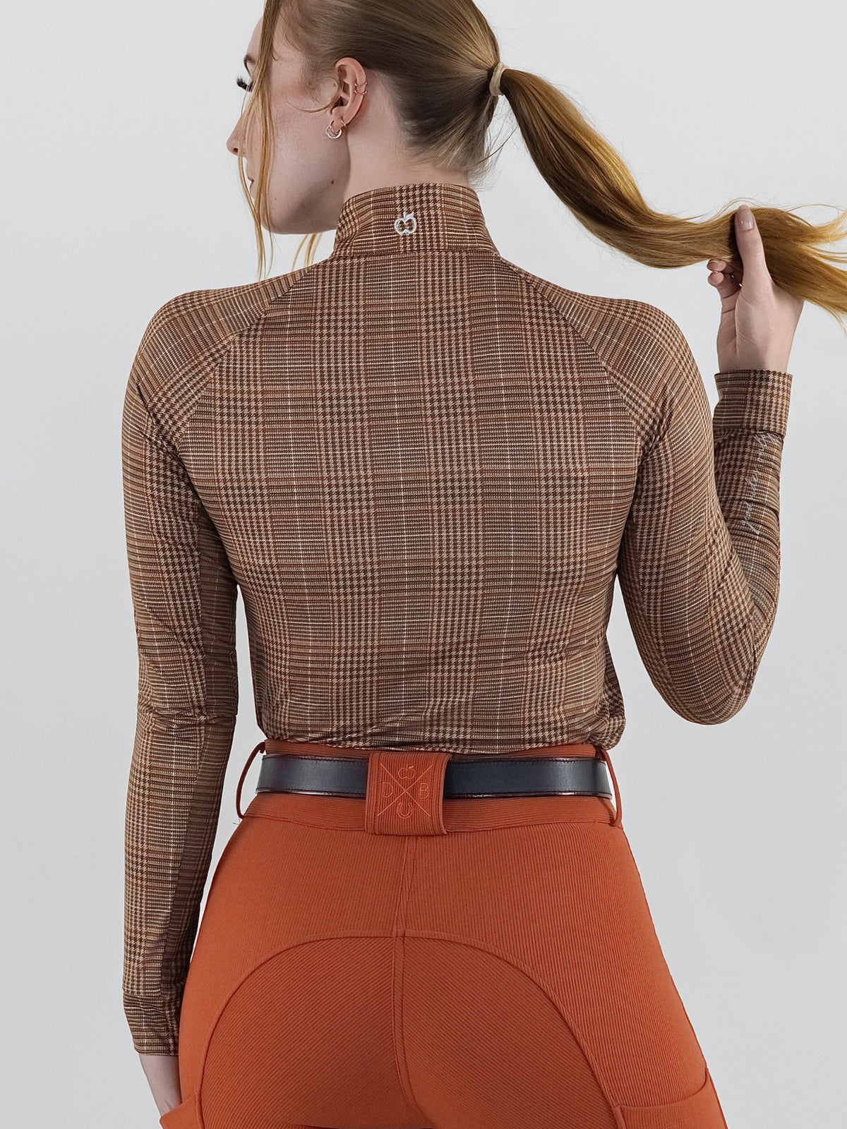 Dapplebay Heirloom 1/4 Zip Long Sleeve Riding Top