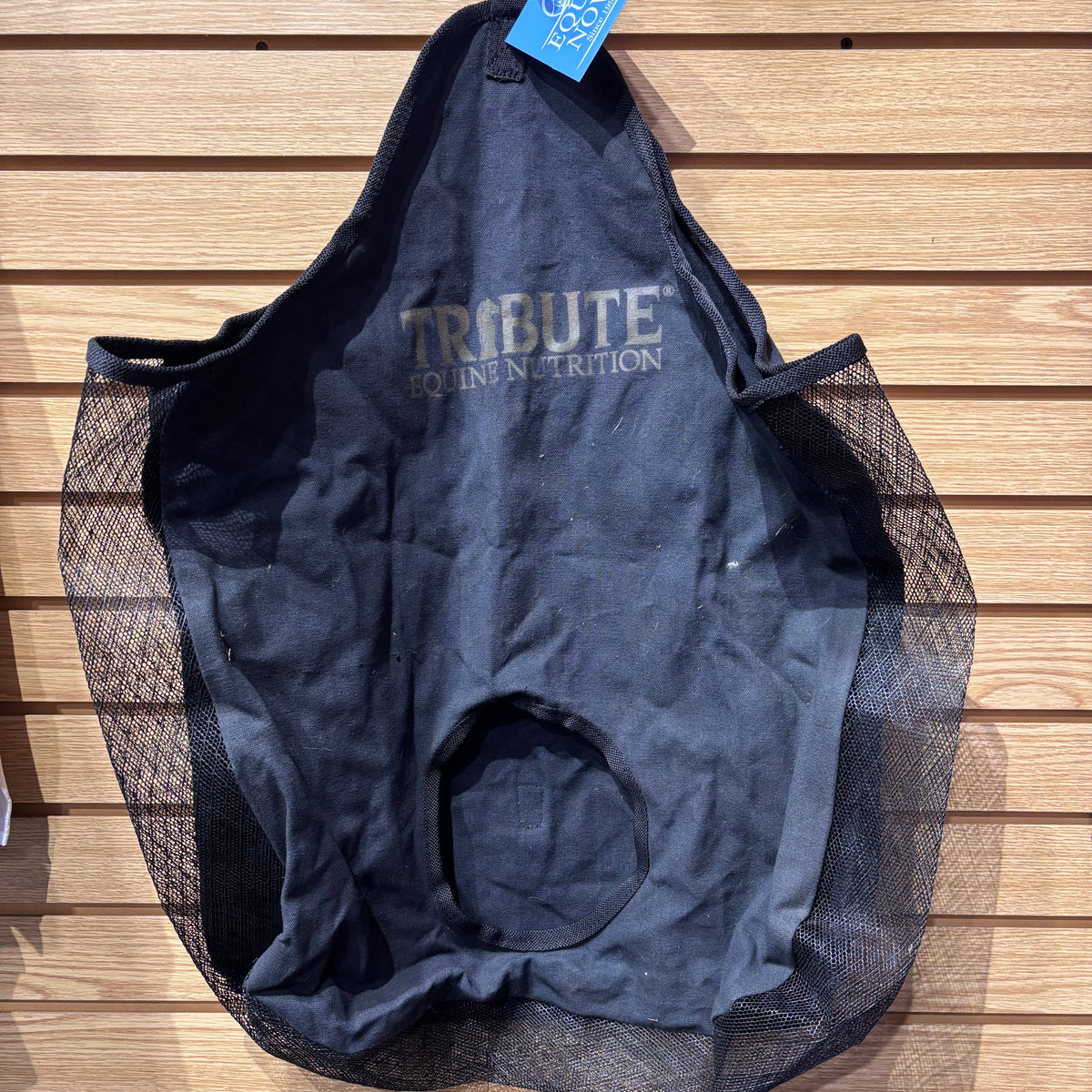 Used Black Tribute Equine Single Hole Hay Net
