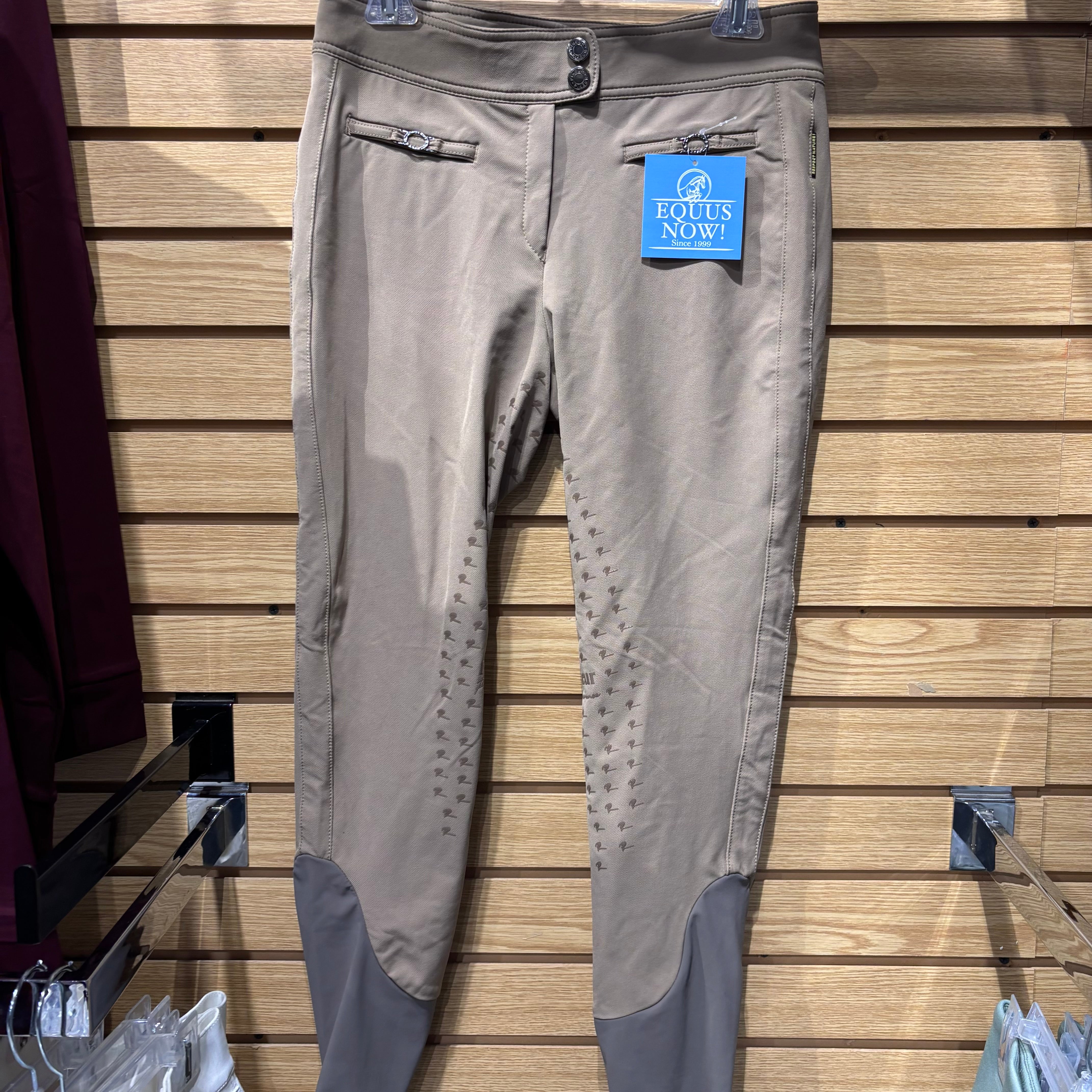 Used USA 30 Tan Pikeur Full Seat Breeches