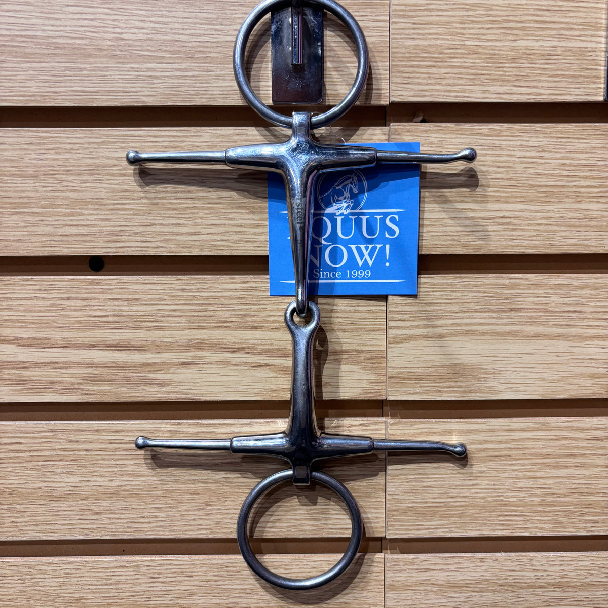 Used 5" Korsteel Full Cheek Loose Ring Single Joint Snaffle