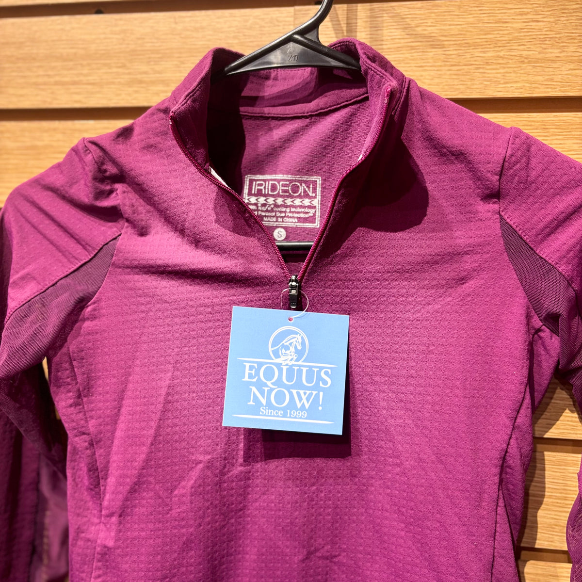 Used Youth Small Purple Irideon Sun Shirt