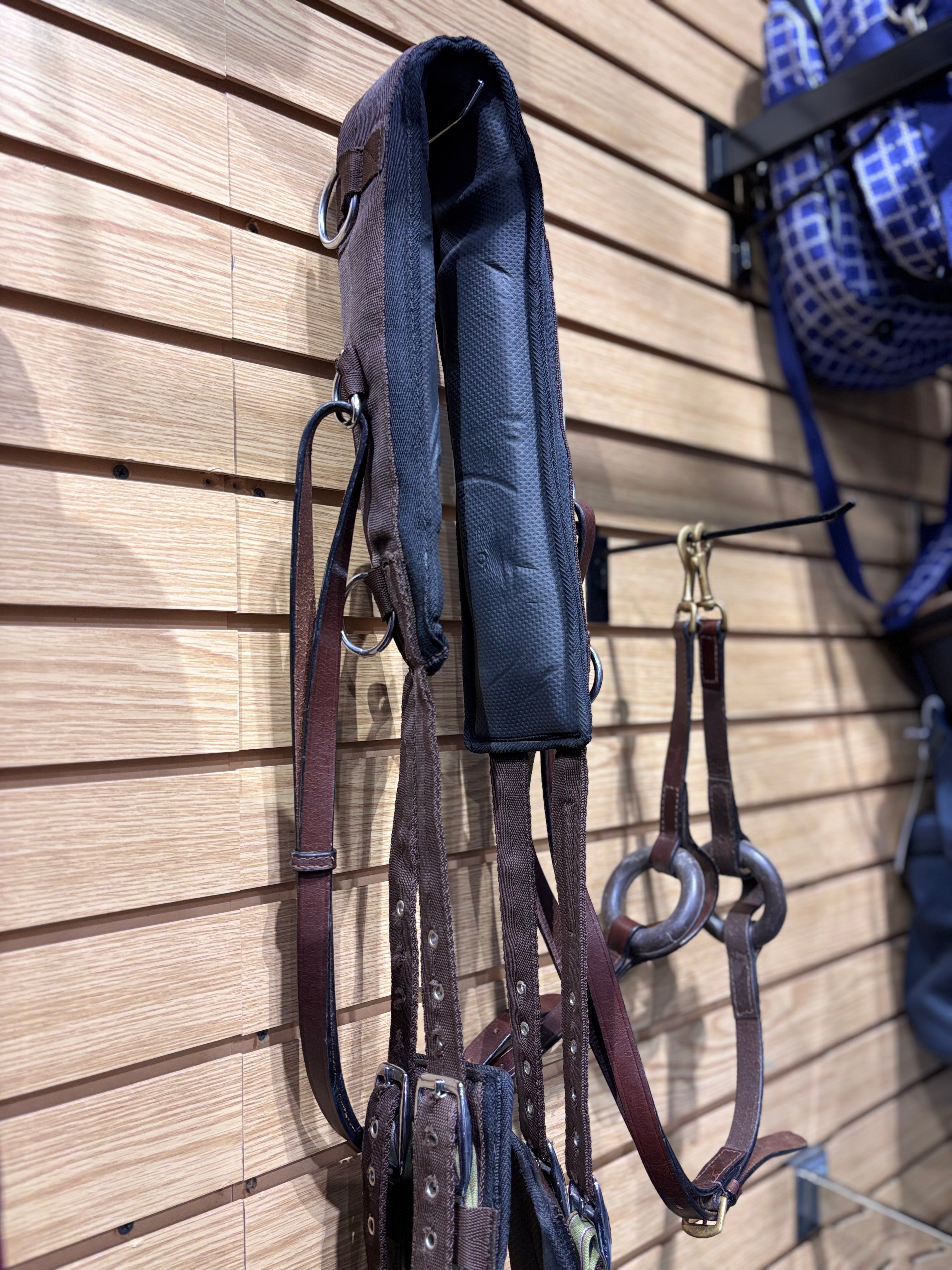 Used Brown Surcingle with Side Reins