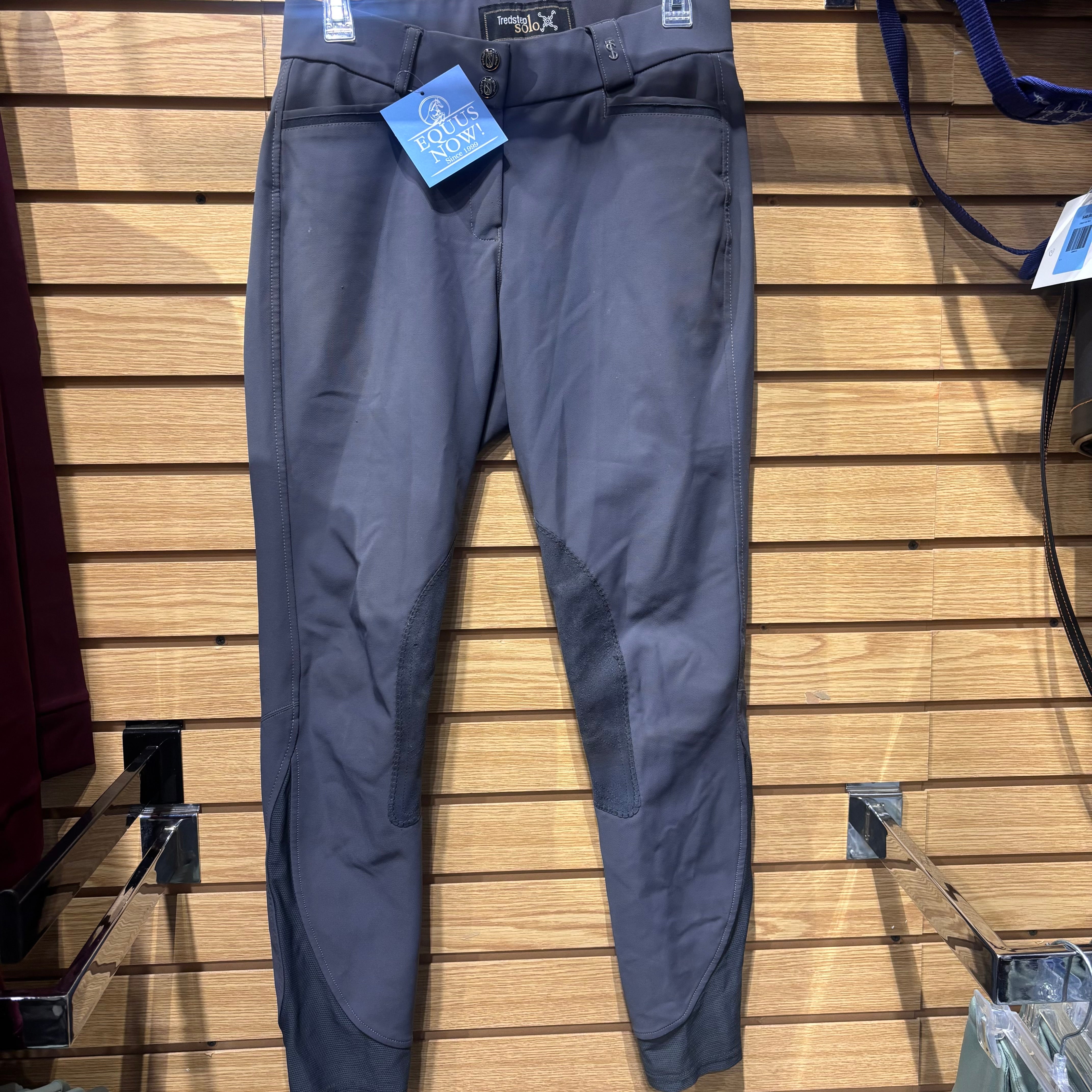 Used 30L Grey Tredstep Solo Knee Patch Breeches