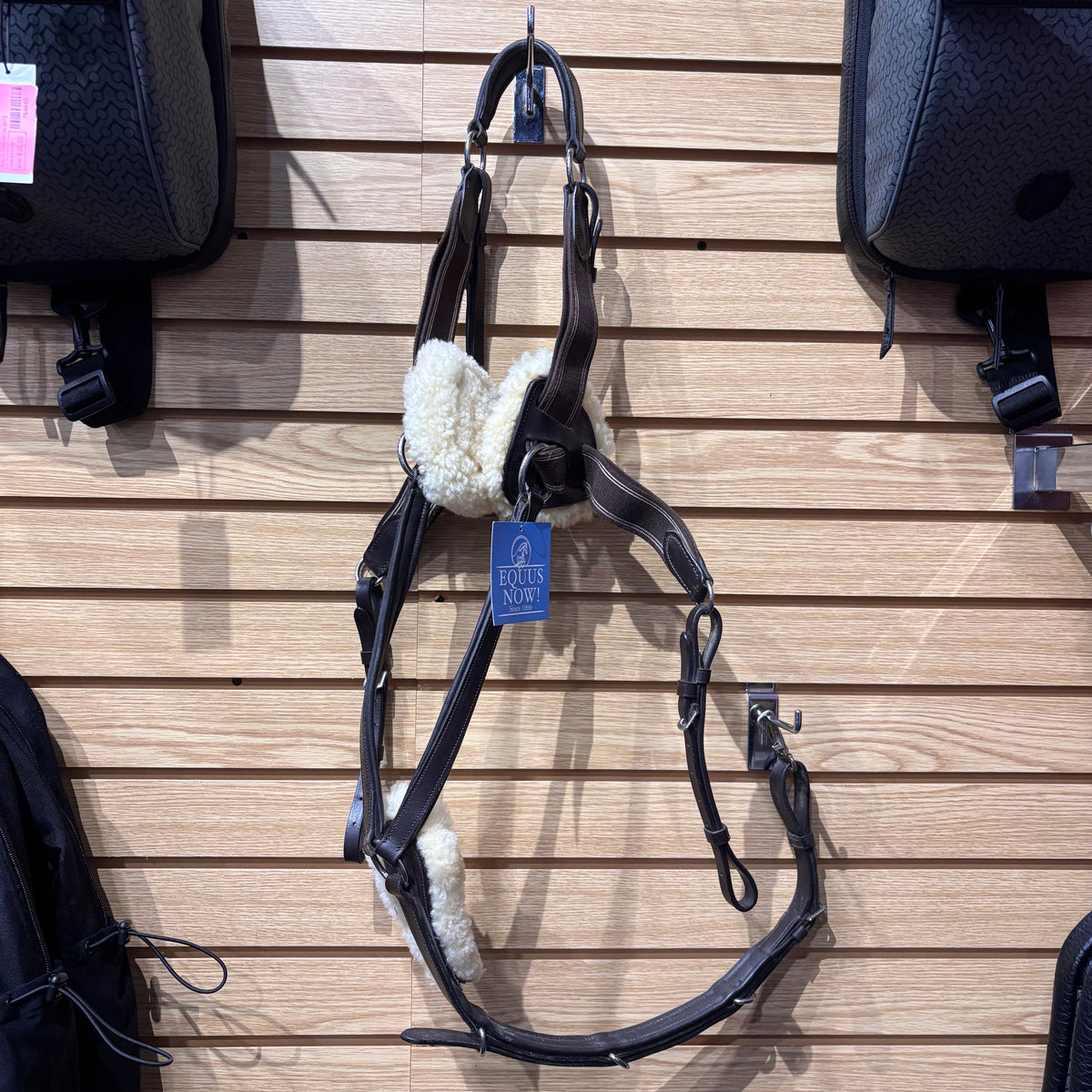 Used Avignon 5 Point Breastplate Cob Brown
