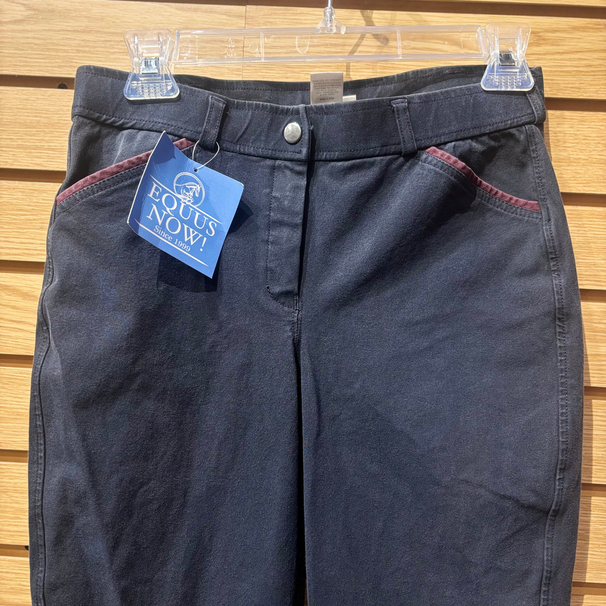 Used 28 Navy Dover Knee Patch Breeches