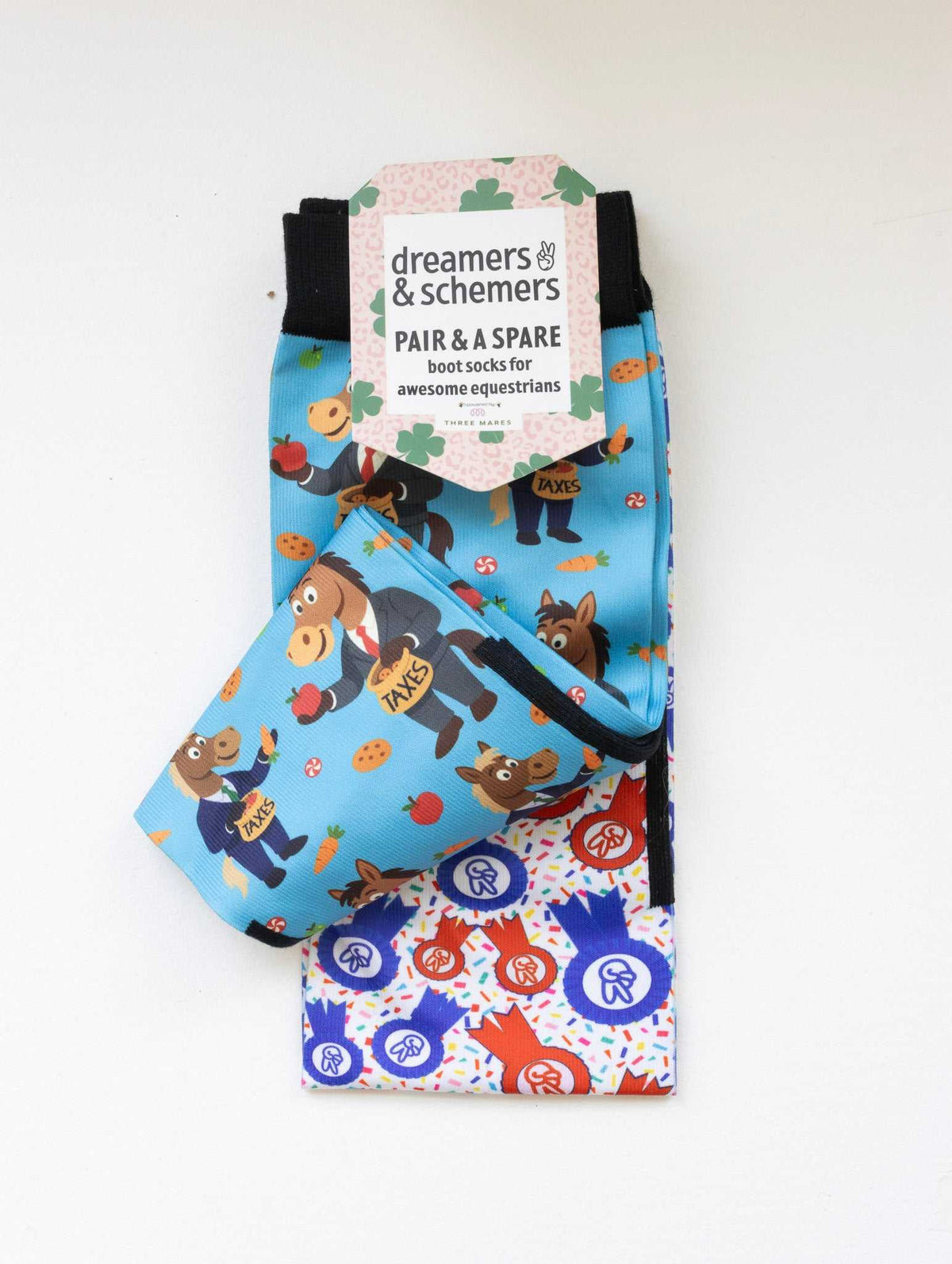 Dreamers & Schemers Pair & A Spare Socks - Treat Tax