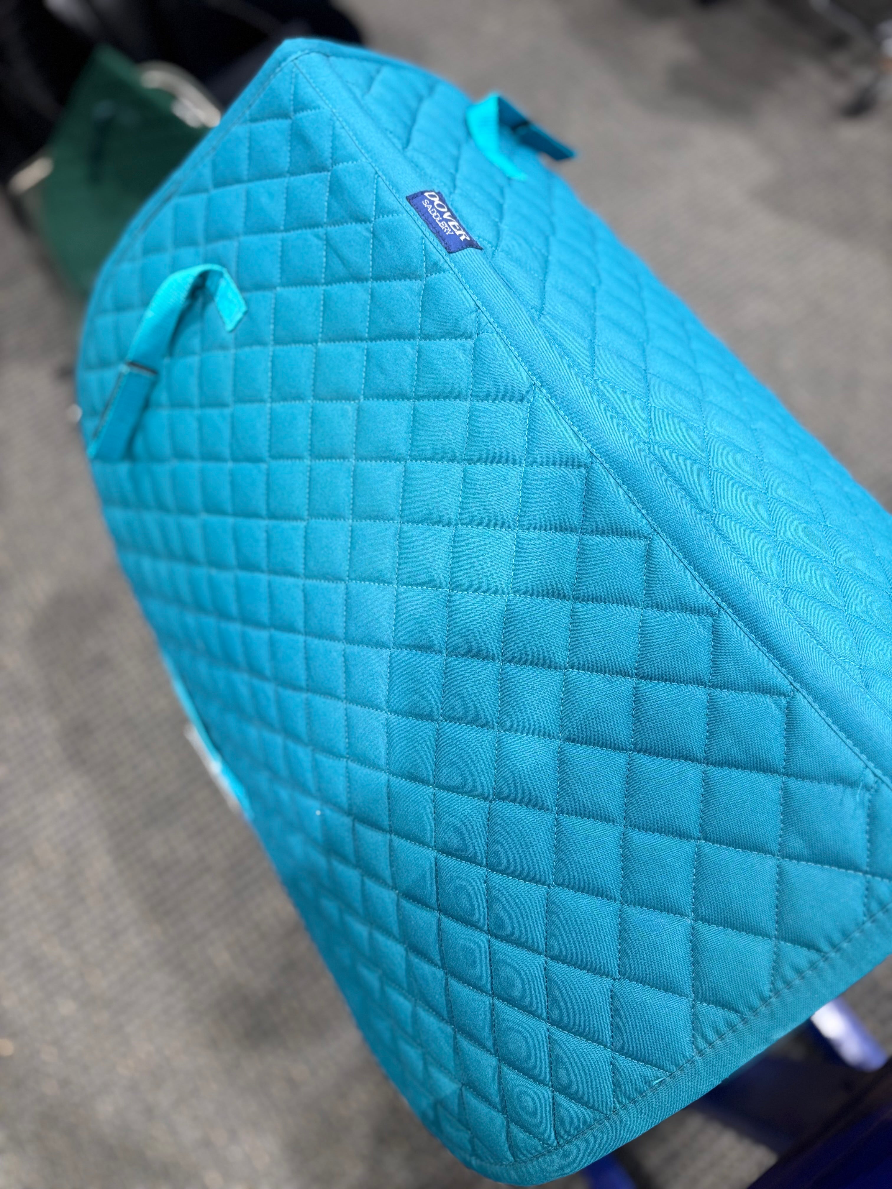 Used Teal Jump Saddle Pad