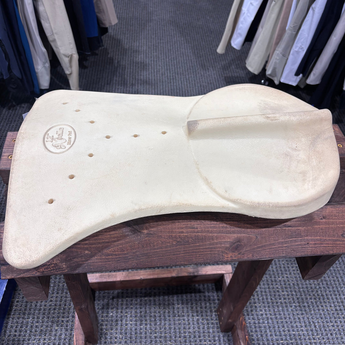 Used 12" White Exselle Riser Pad