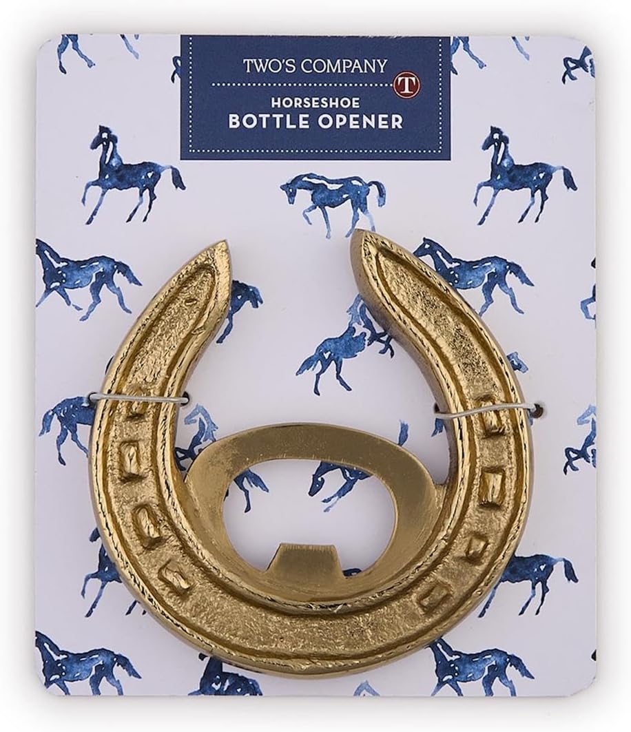 Gold Horseshoe Bottle Opener