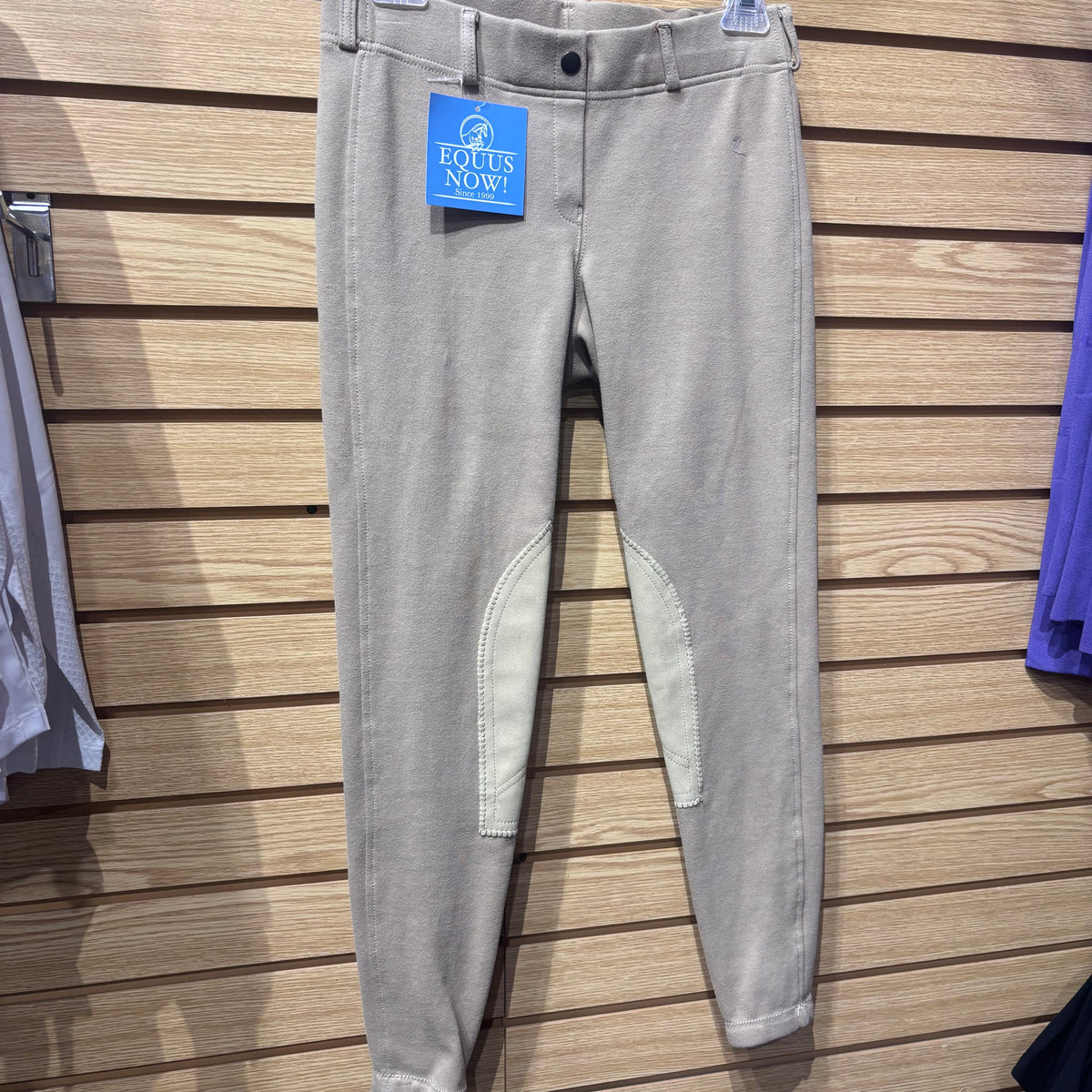 Used 26 Tan Horze Knee Patch Breeches