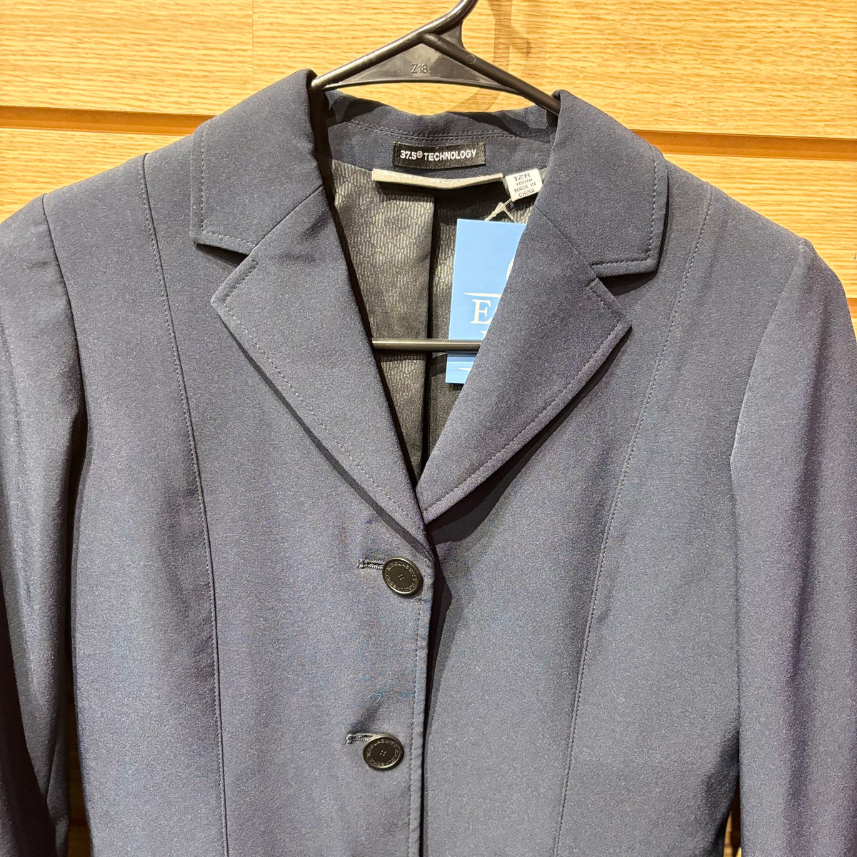 Used 12R Navy RJ Classics Skylar Show Coat