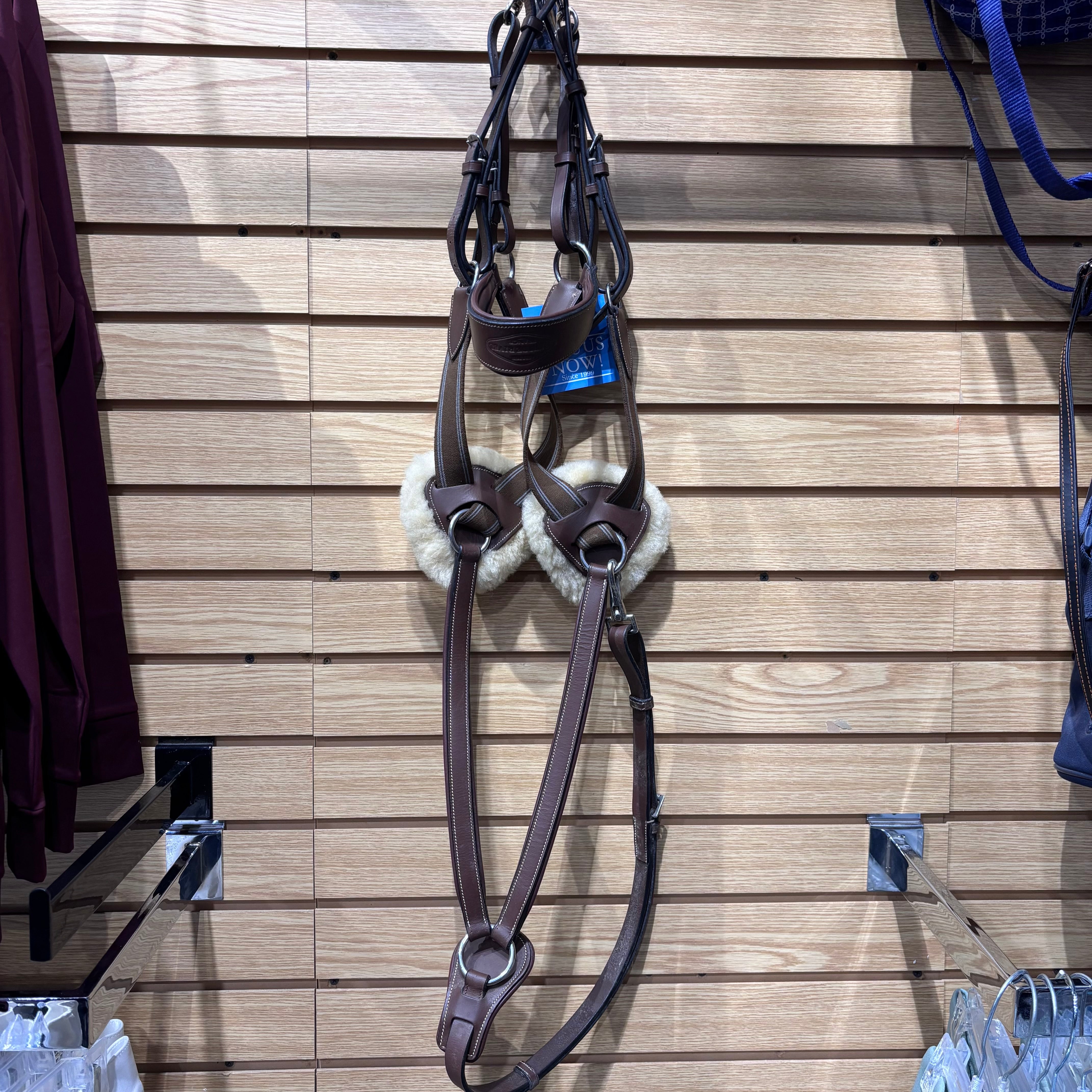 Used Oversize Brown HDR 5 Point Breastplate