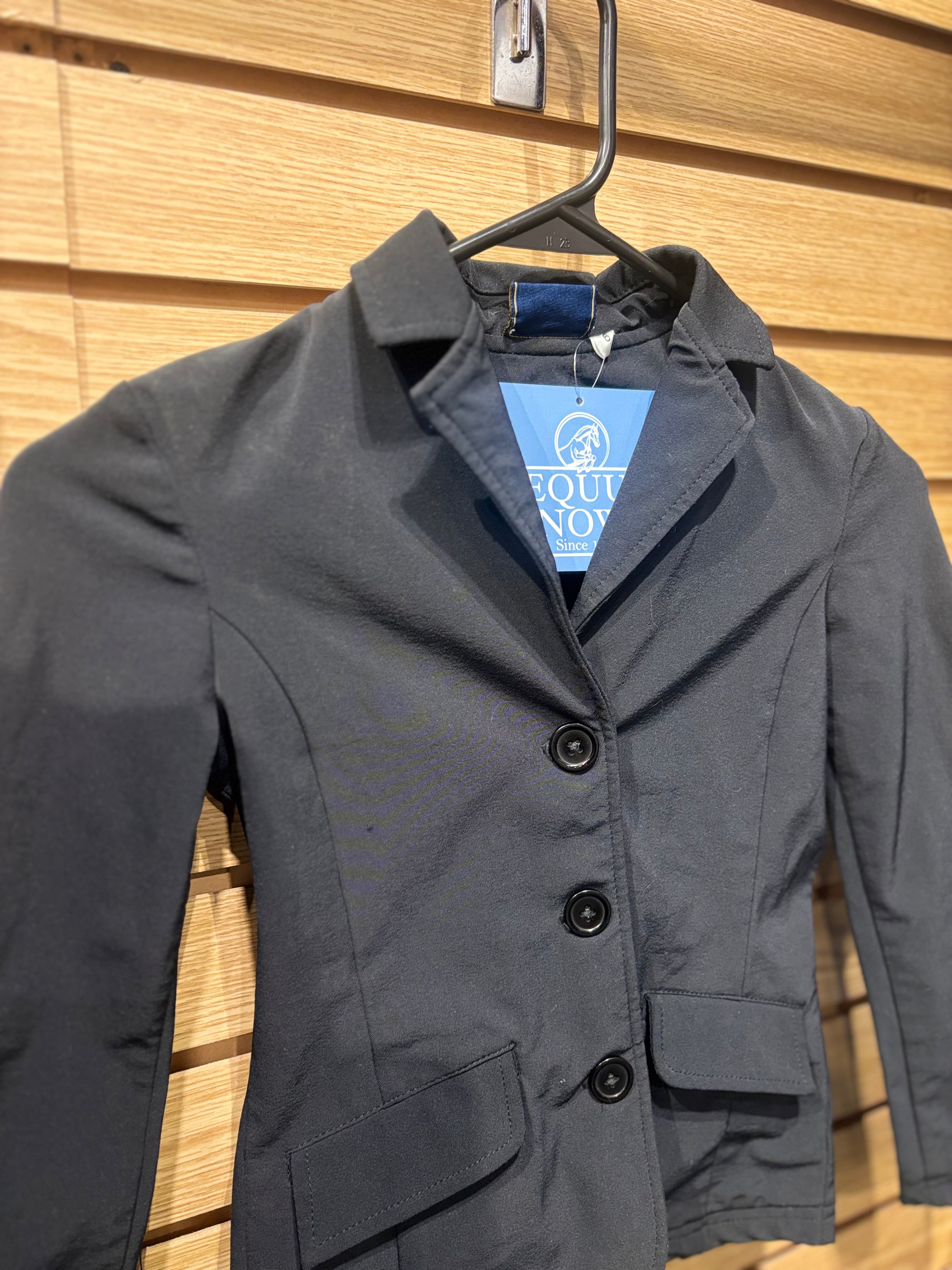 Used Youth 6 Black Ovation Show Coat