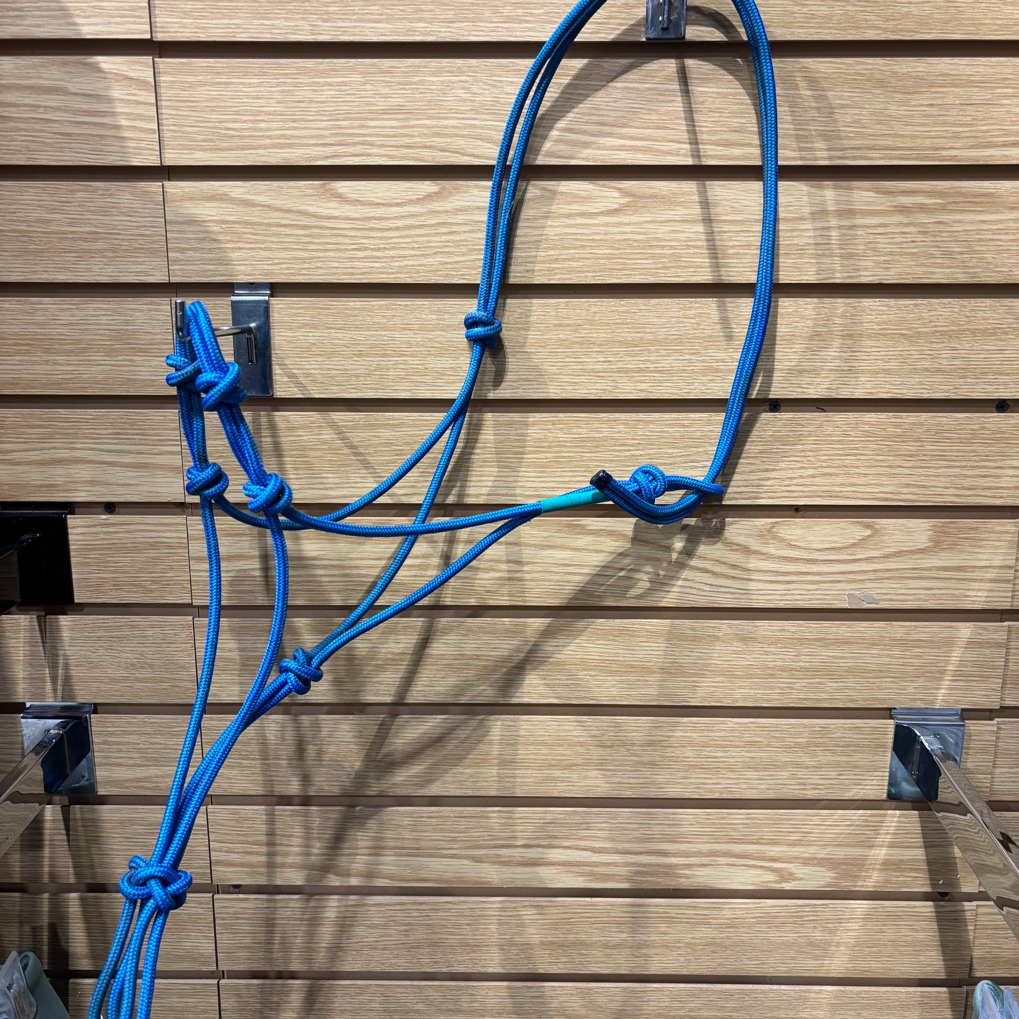Used Blue Rope Halter