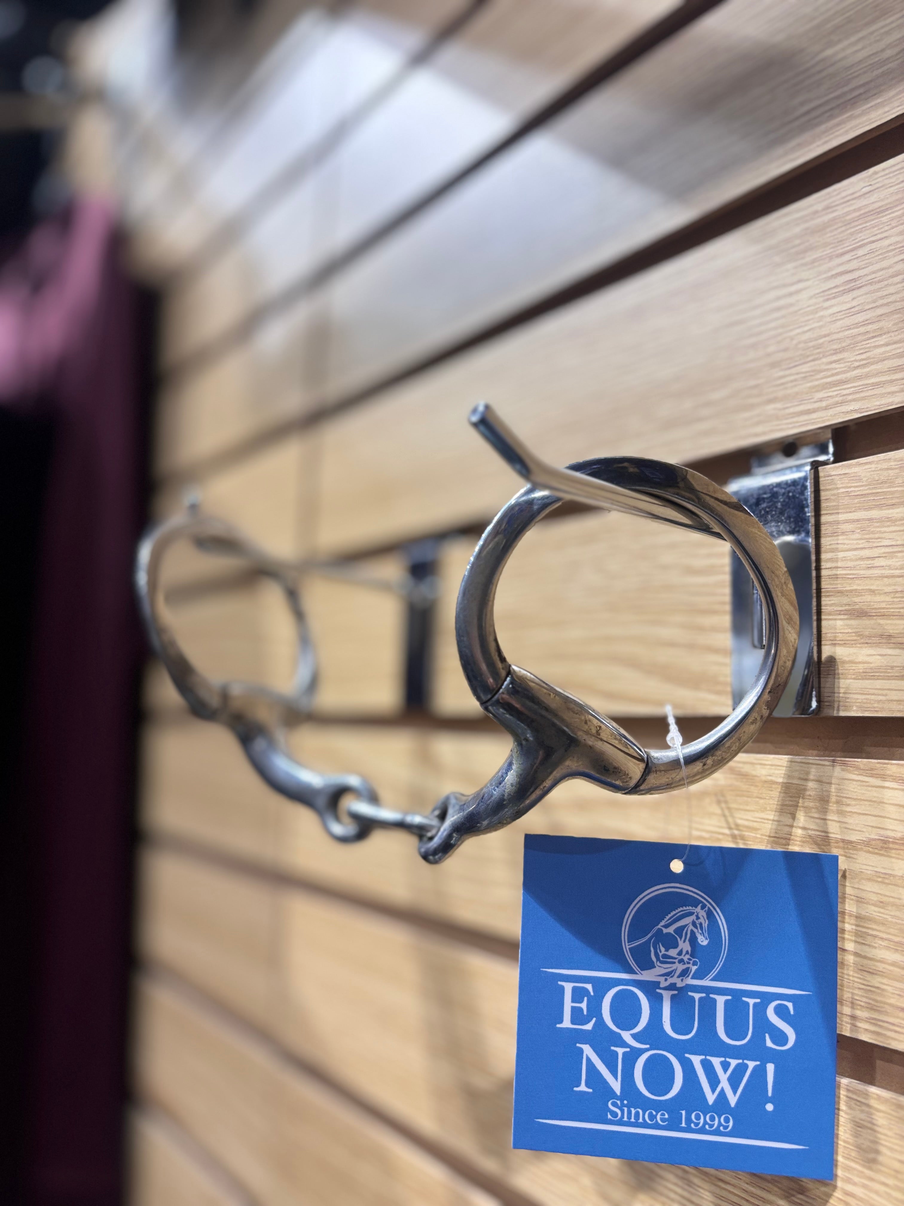 Used 5" Eggbutt French Link Snaffle