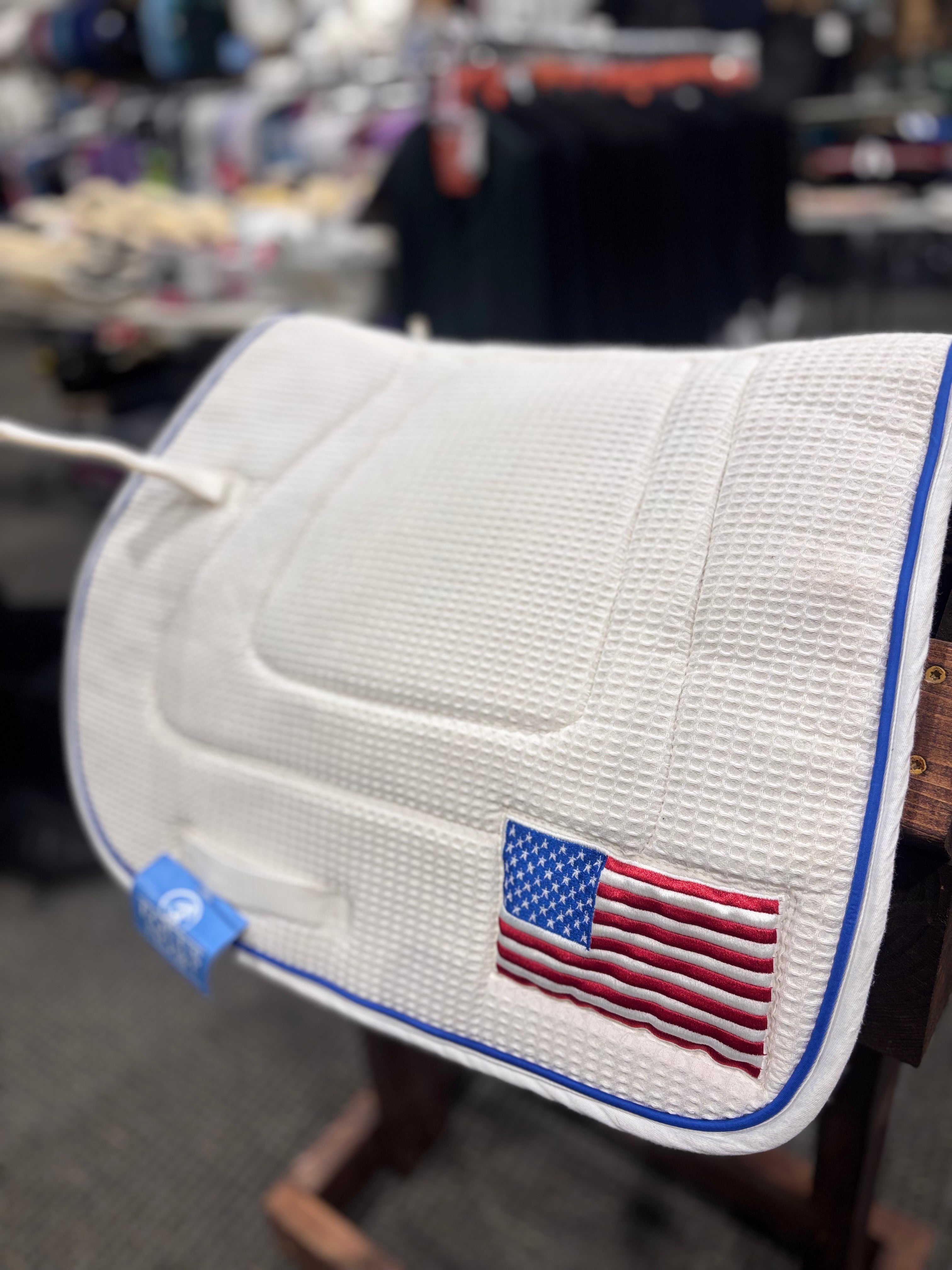 Used Pony USA Flag Saddle Pad