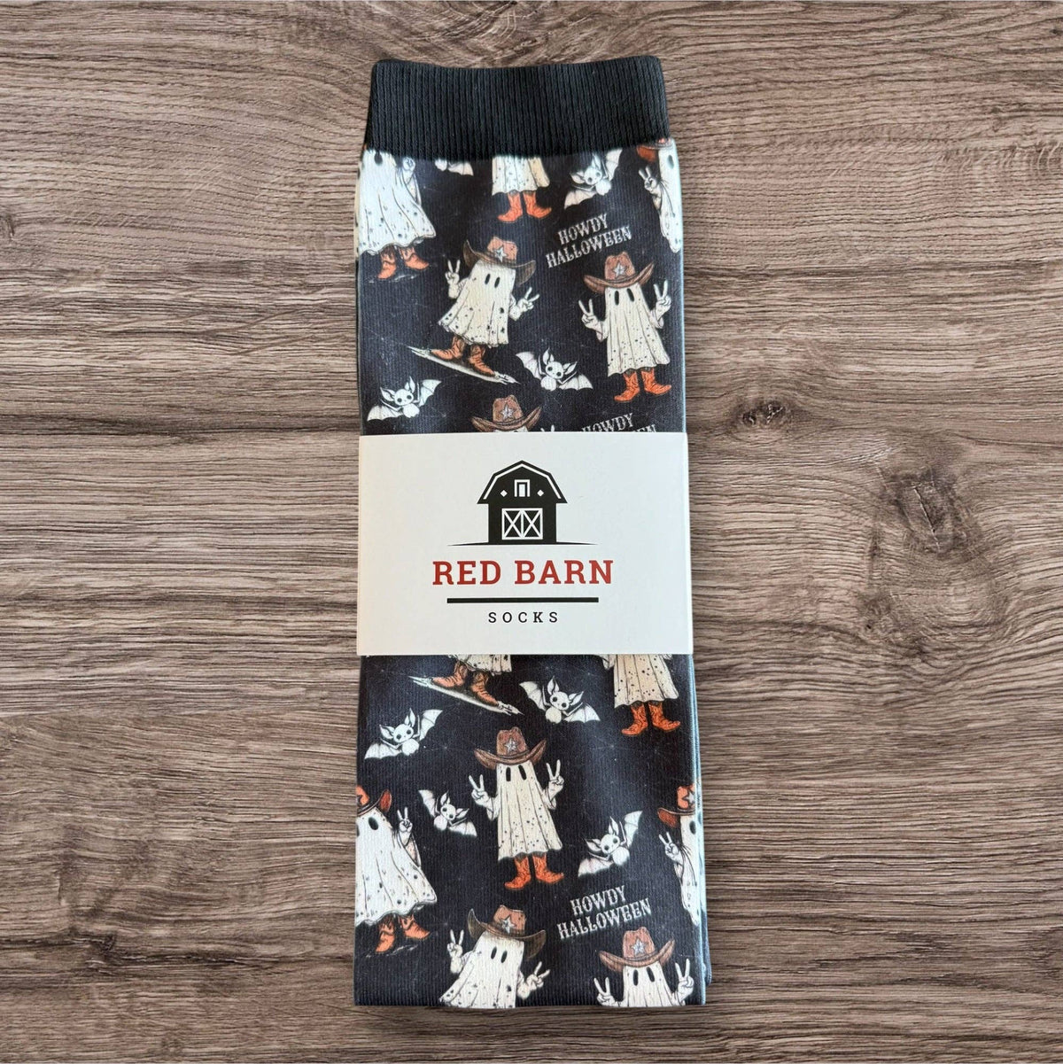 Red Barn Socks - Howdy Boo