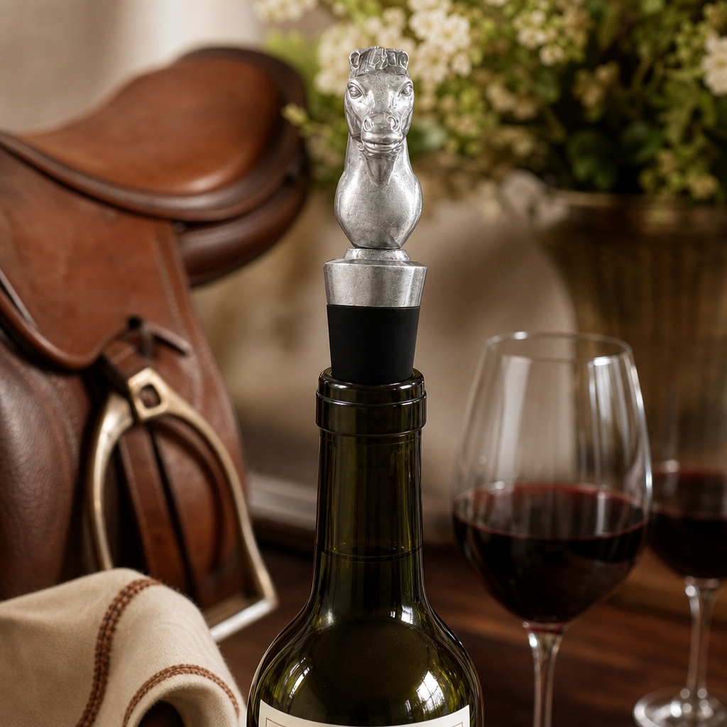 Horse Head Wine Bottle Stopper