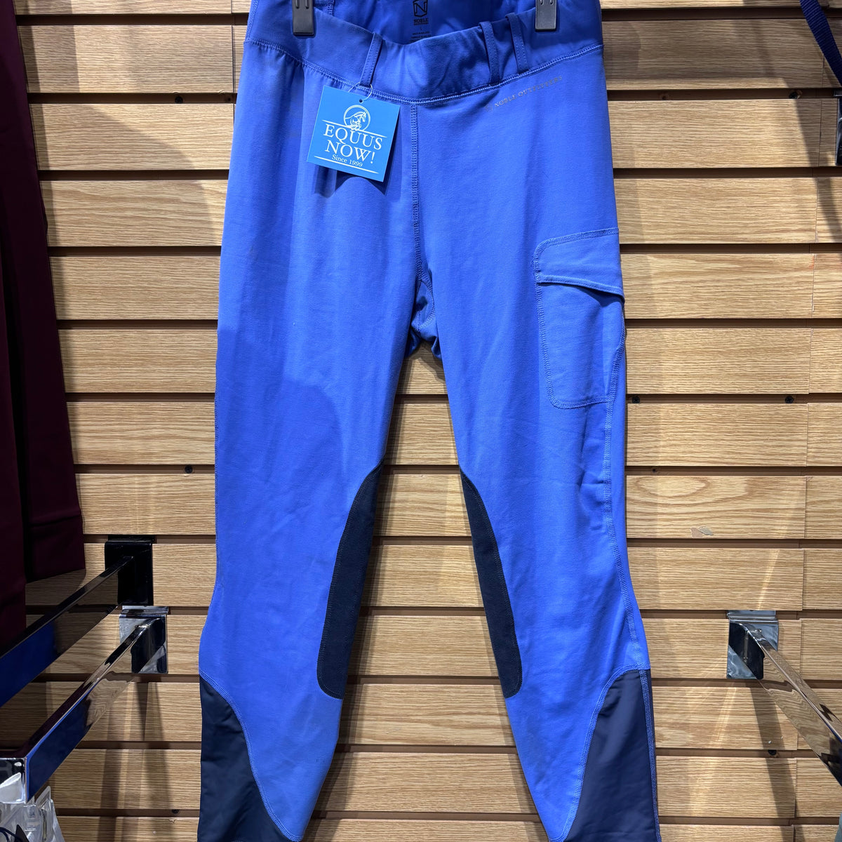 Used Large Blue Noble Outfitters Knee Patch Tights