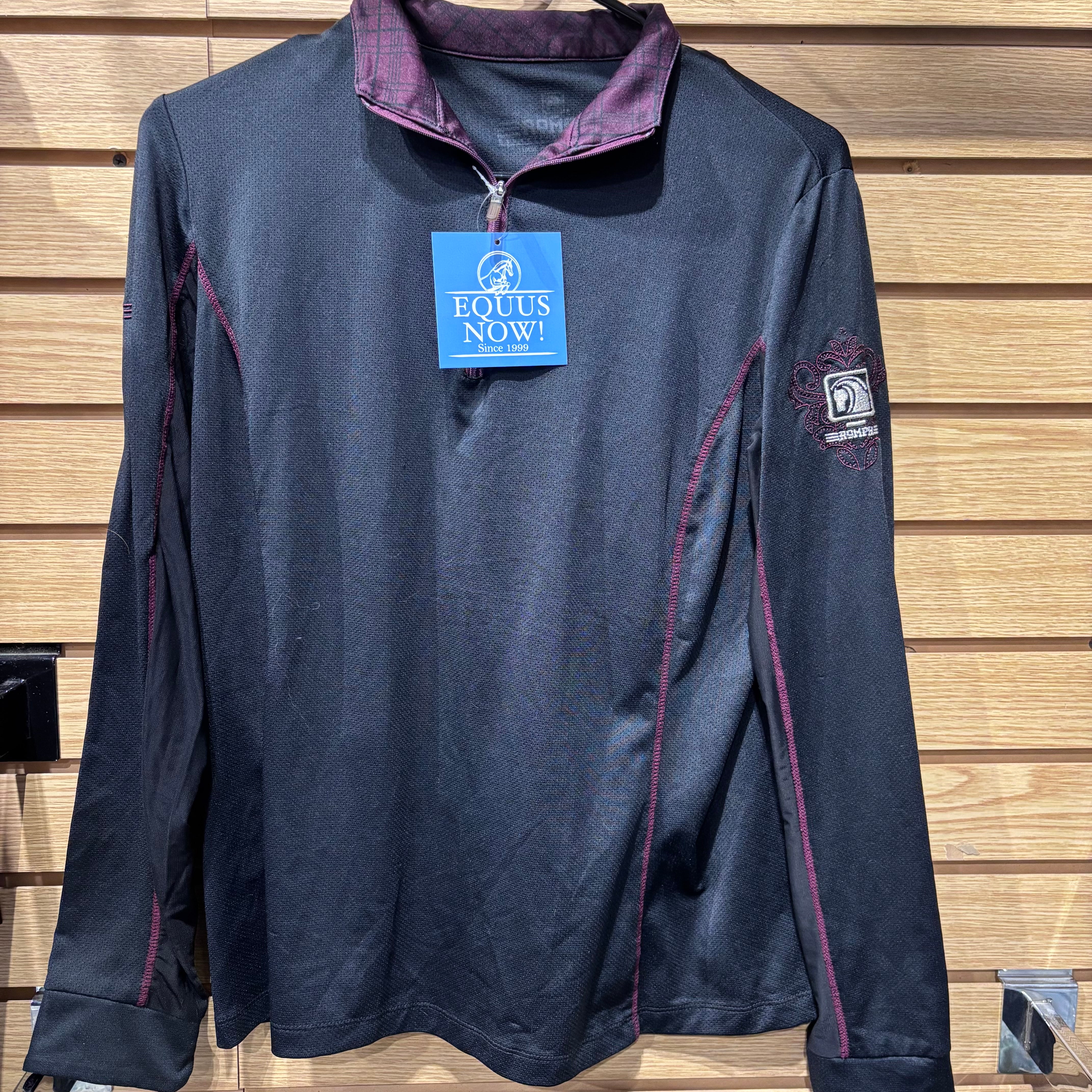 Used Medium Romfh Sun Shirt Black/Purple