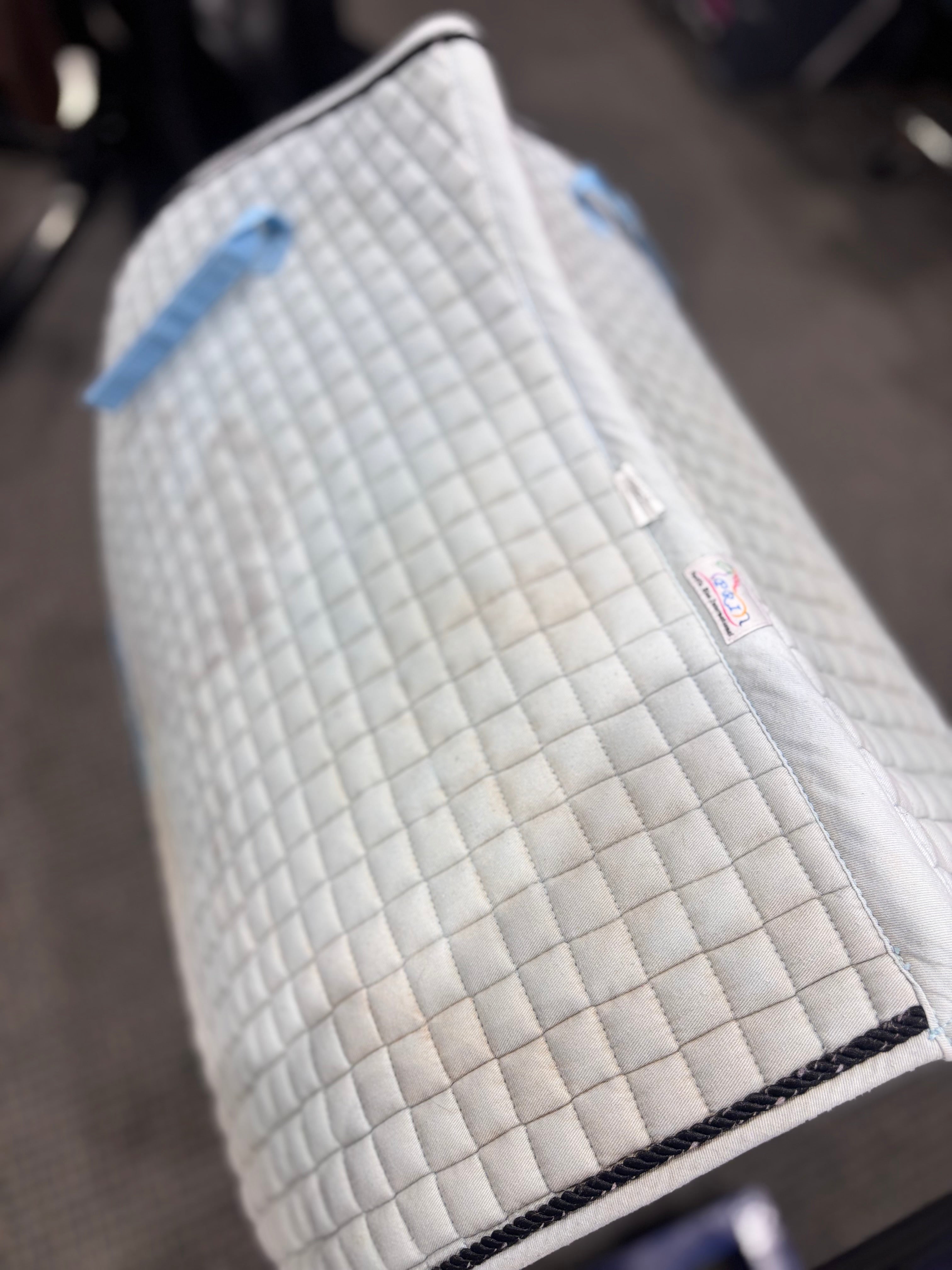 Used PRI AP Light Blue Saddle Pad